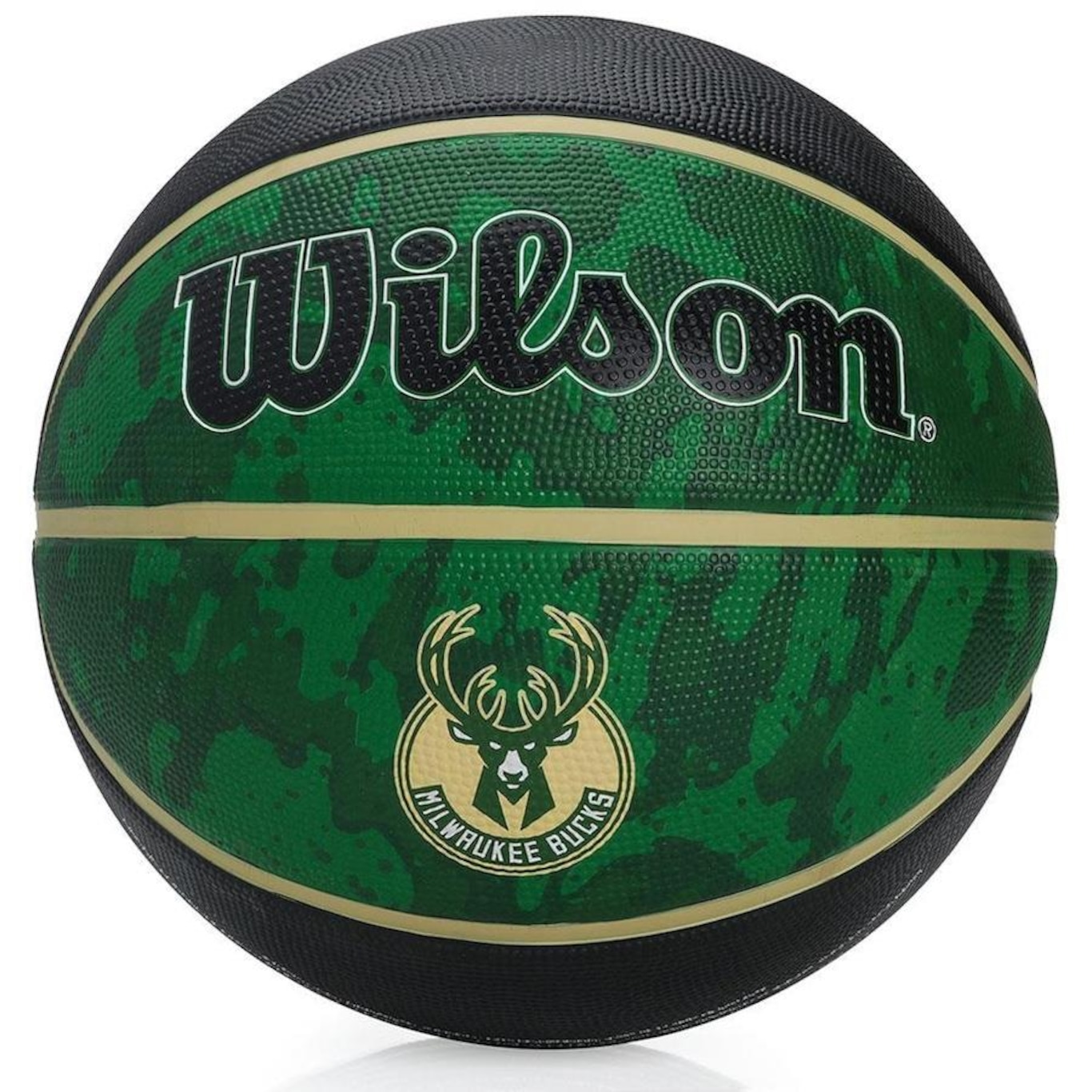 Bola de Basquete NBA Milwaukee Bucks Wilson Team Tiedye #7