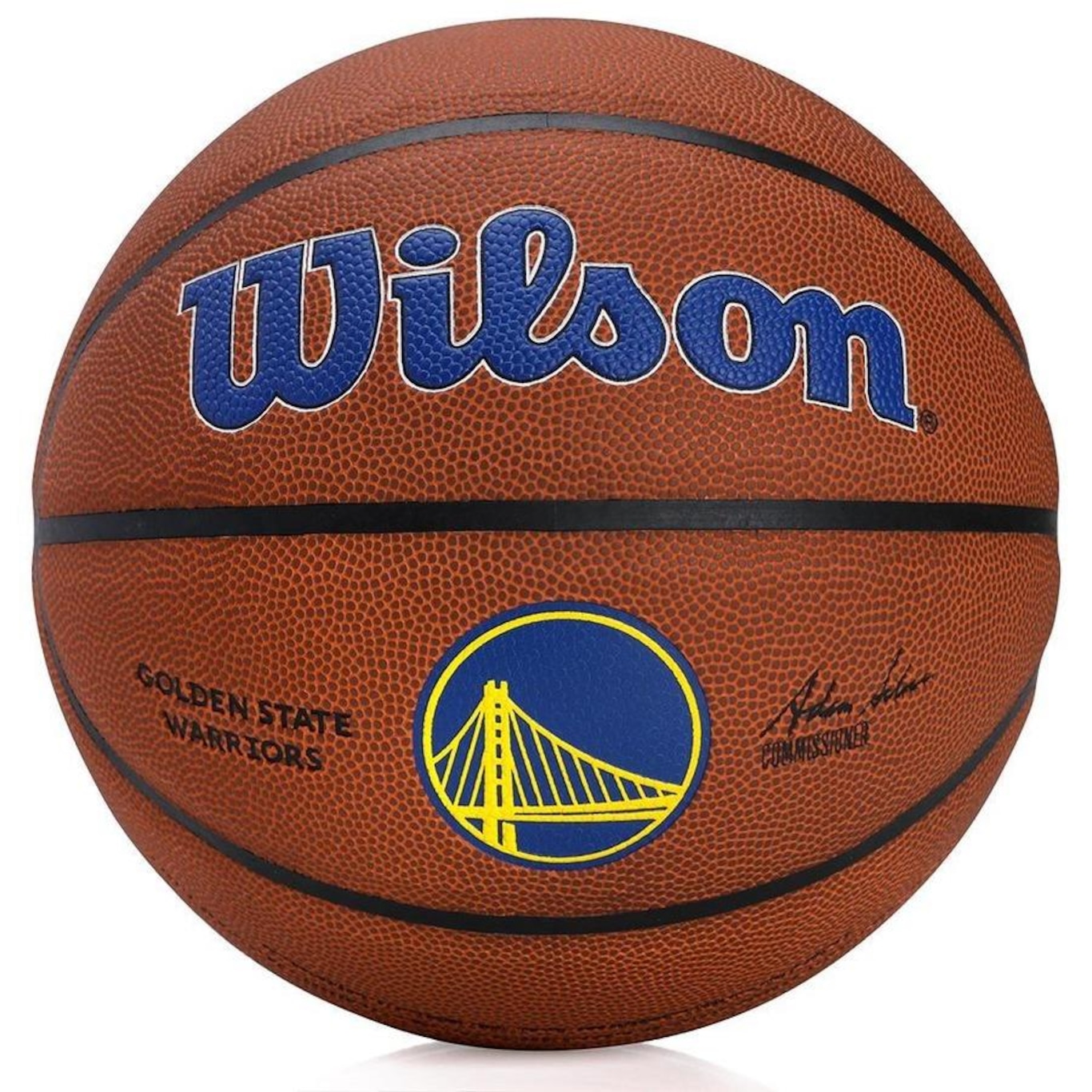 Bola de Basquete Wilson NBA Team Alliance GS Warriors - Tam 07 - Foto 1