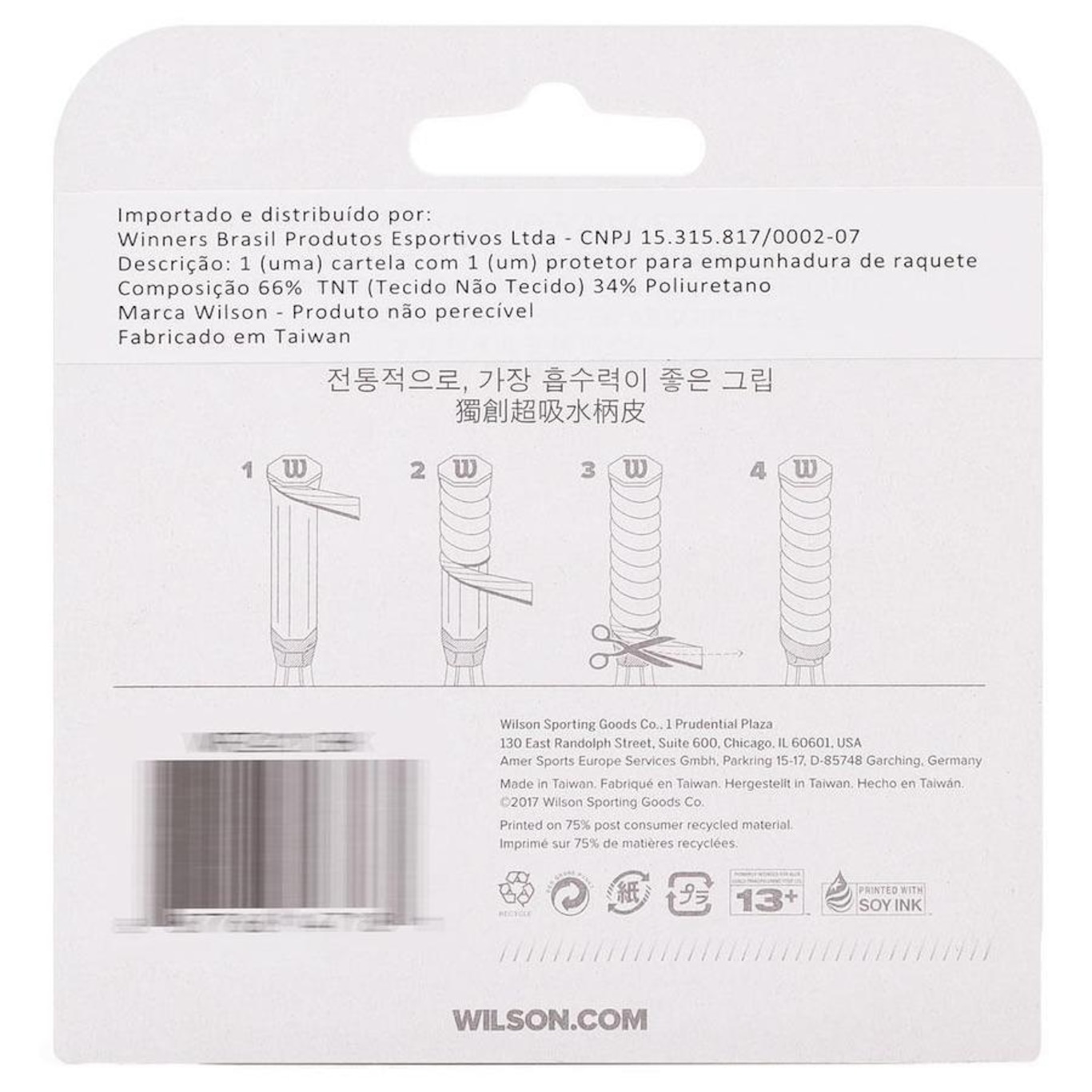 Cushion Grip Wilson Classic Perforated - Foto 4