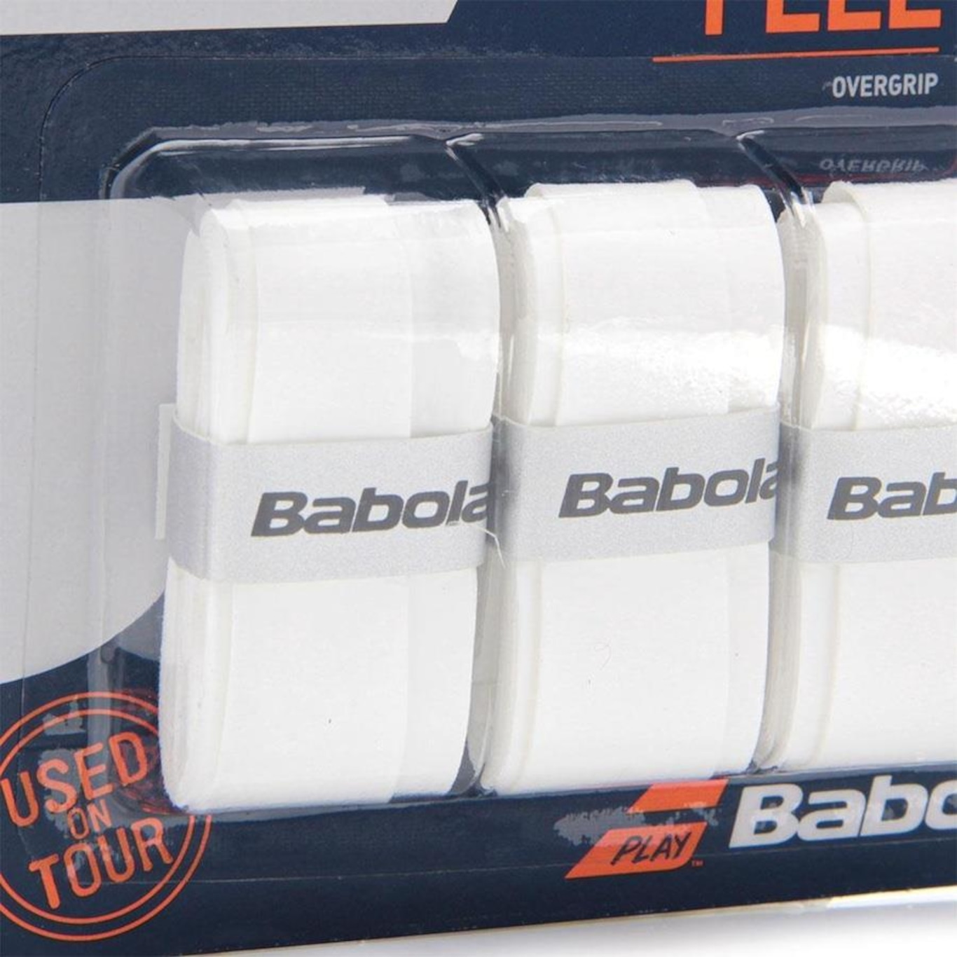 Overgrip Babolat Pro Response X3 Branco - Foto 3