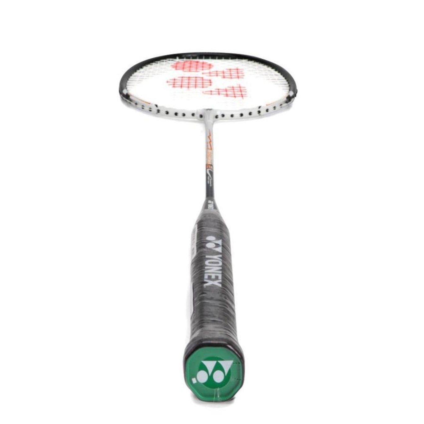 Raquete de Badminton Yonex Muscle Power 2 Branca Preta e Laranja - Foto 6