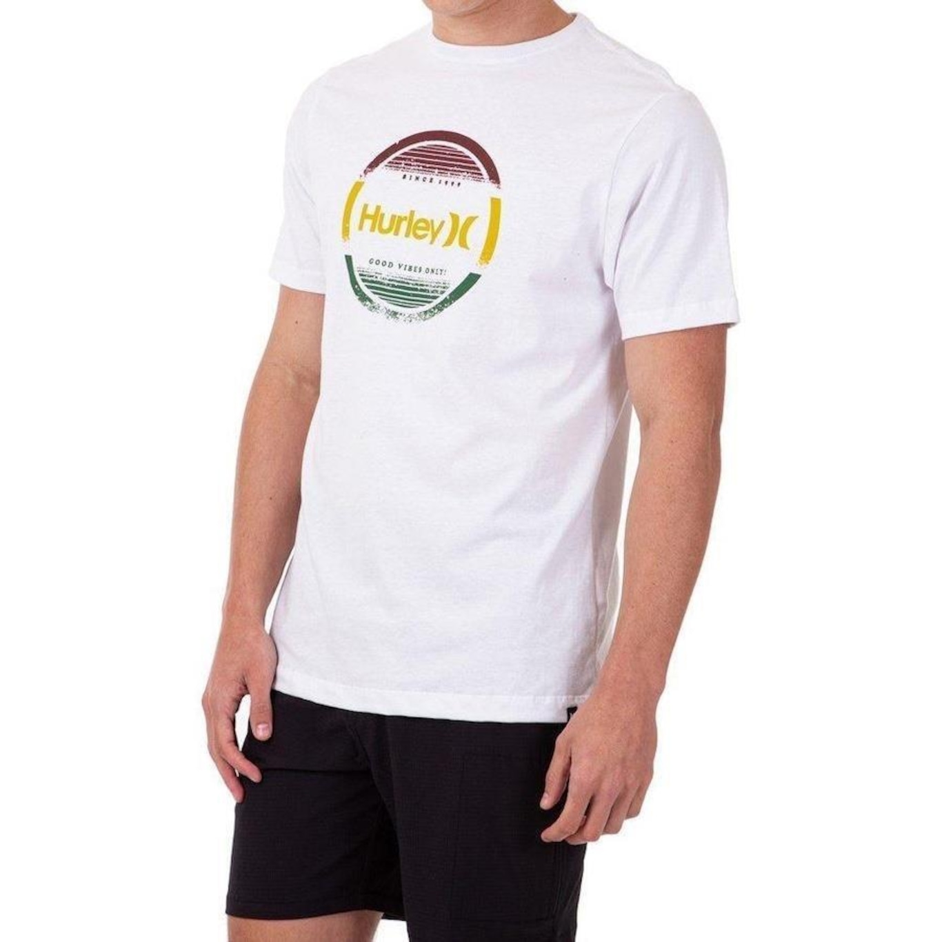 Camiseta Hurley Roots - Masculina - Foto 1