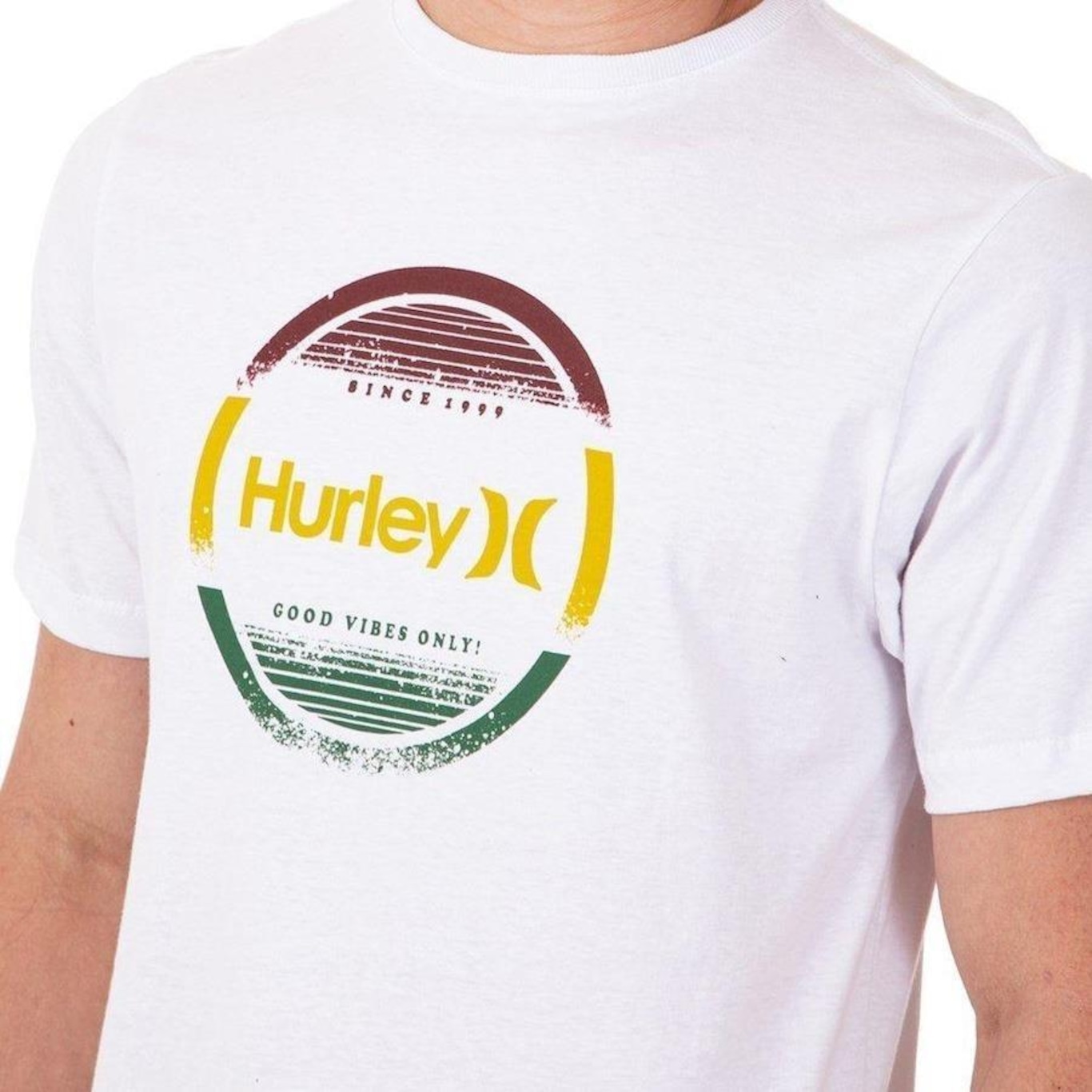 Camiseta Hurley Roots - Masculina - Foto 2