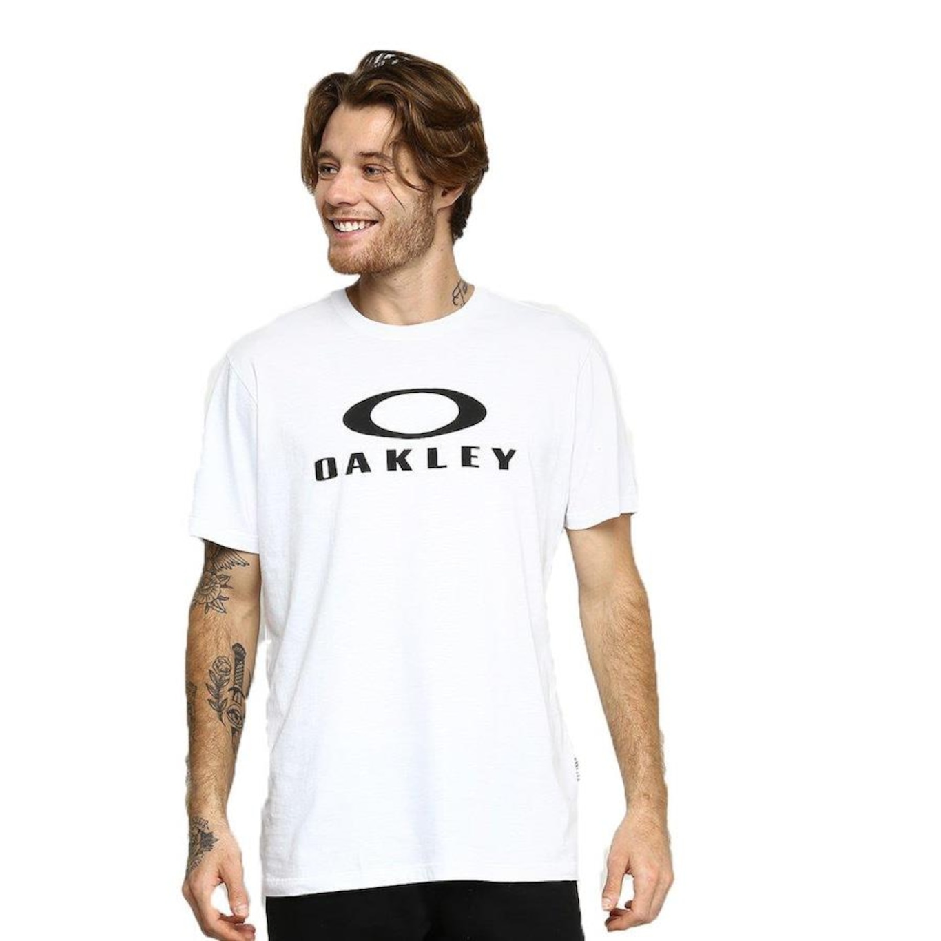 Camiseta Oakley O-Bark SS Plus Size - Camiseta Oakley O-Bark SS Plus Size -  Oakley