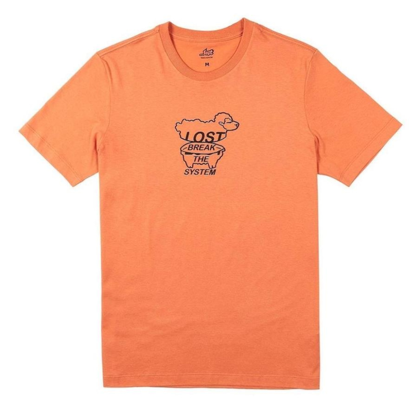 Camiseta Lost Sheep Break The System - Masculina - Foto 1