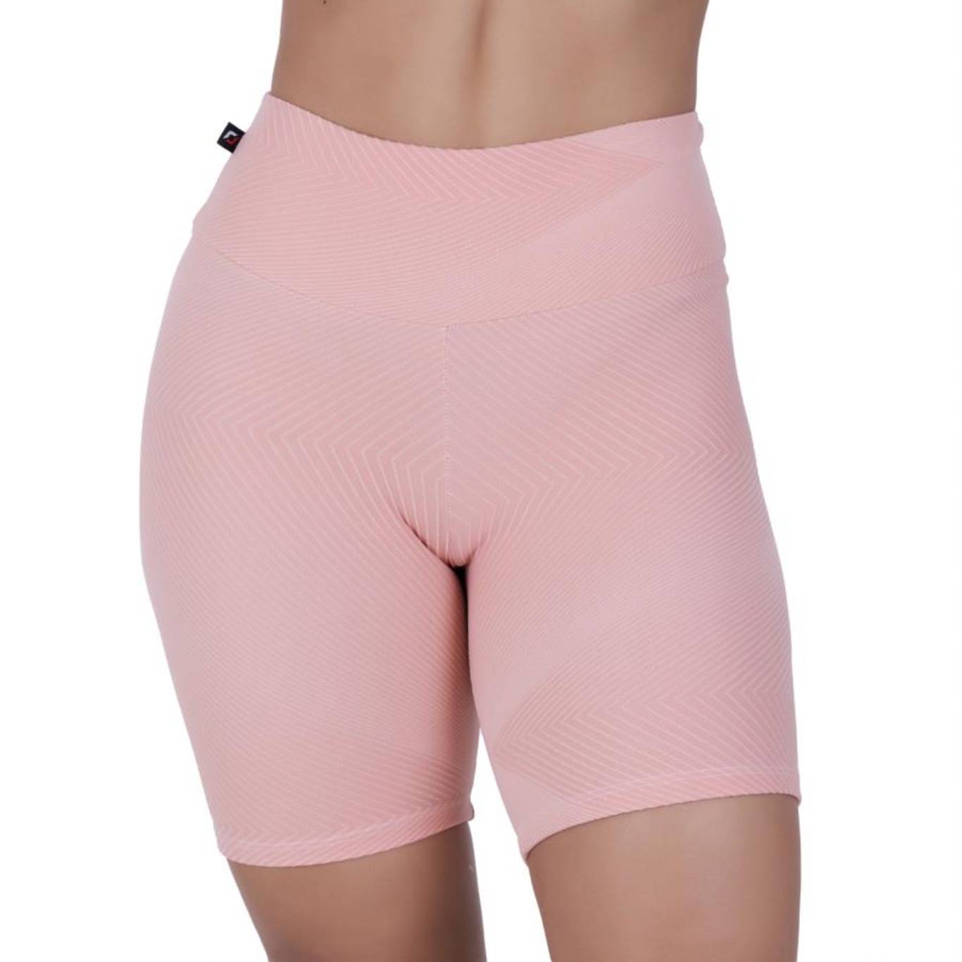 Bermuda Orbis Fitness Fitness Meia Coxa Jacquard Relevo - Feminina - Foto 1