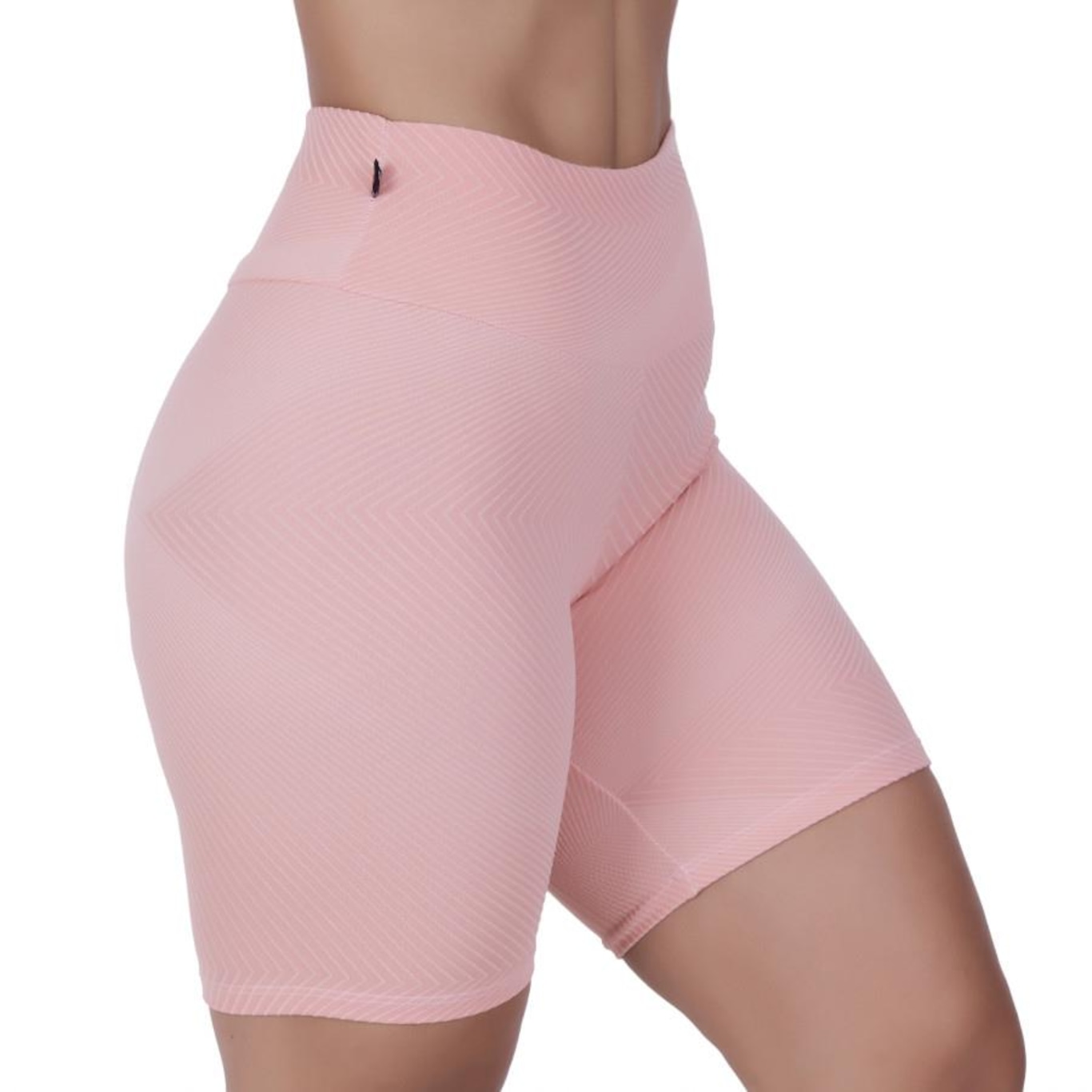 Bermuda Orbis Fitness Fitness Meia Coxa Jacquard Relevo - Feminina - Foto 2