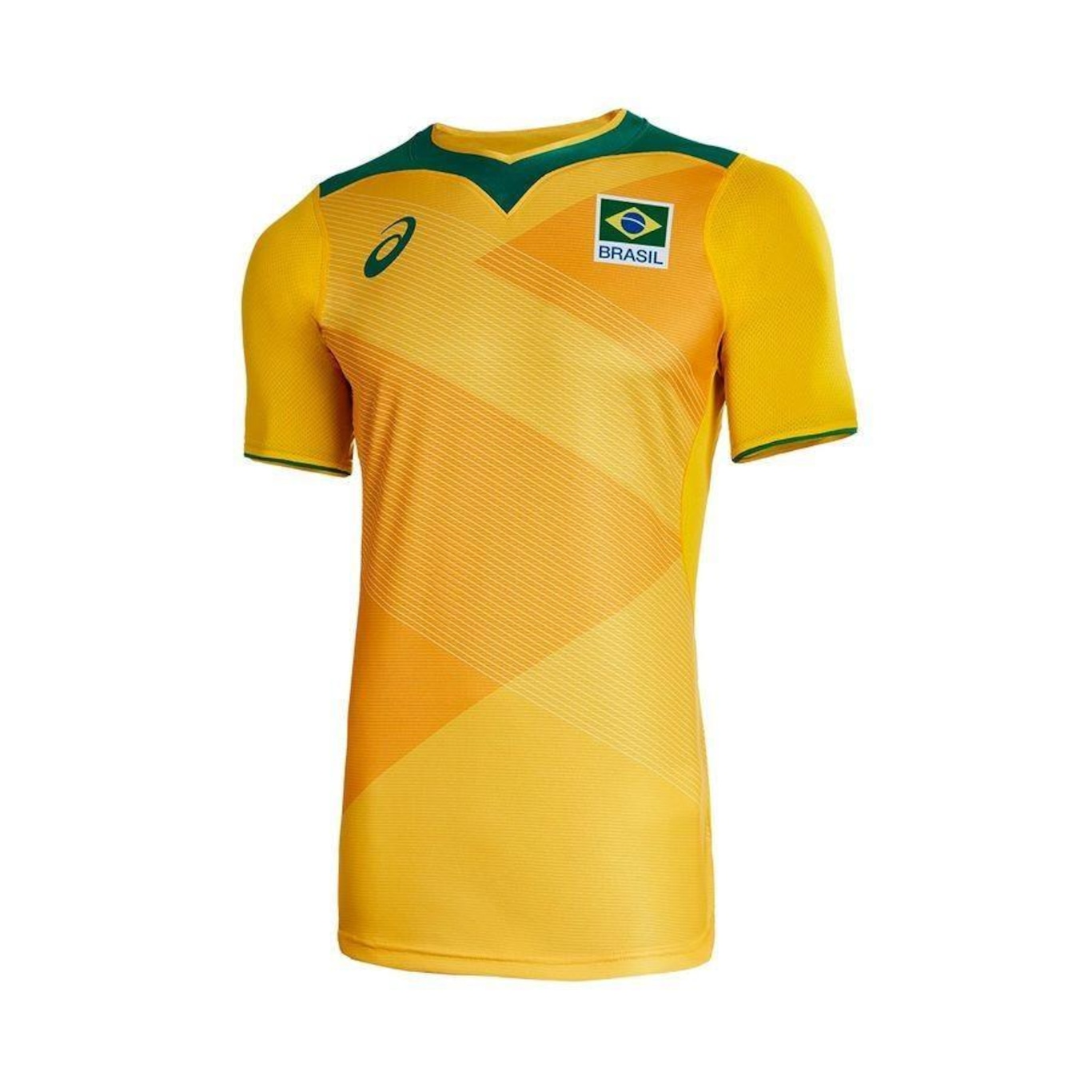 Camisa Asics Oficial da Seleção Brasileira de Vôlei - Masculina