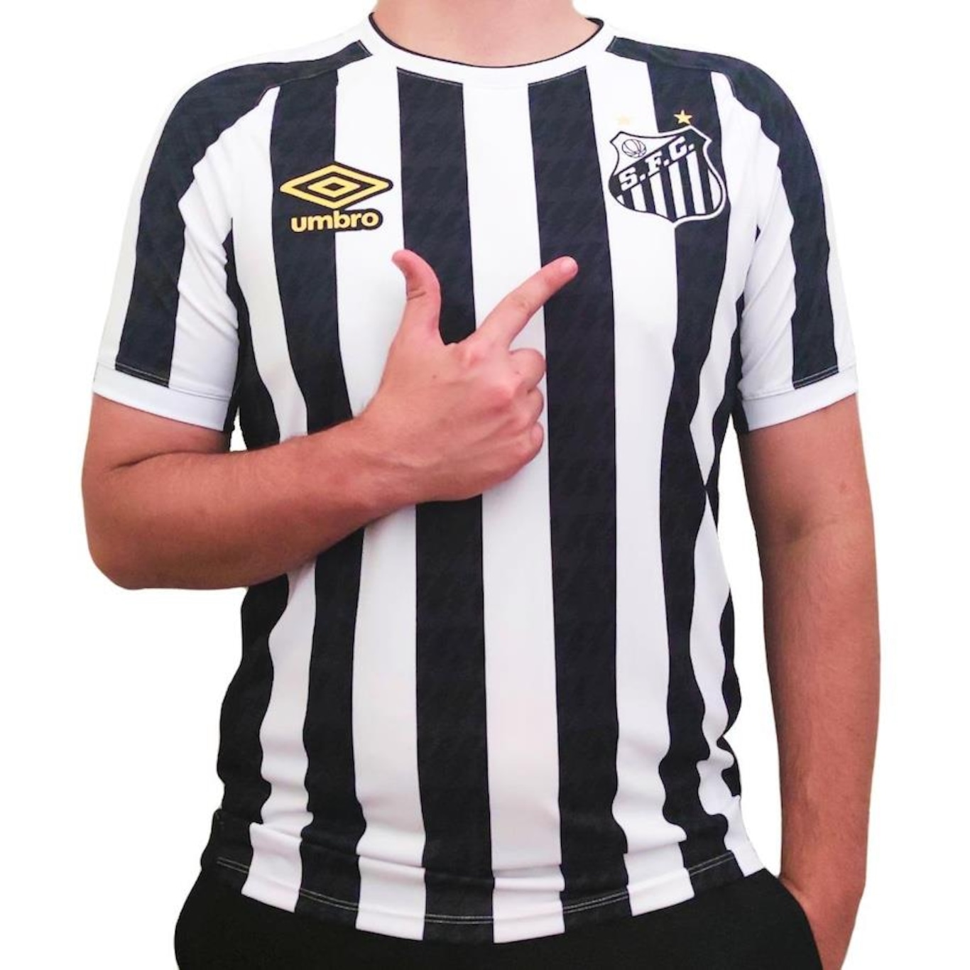 Camisa do Santos II 2021 Umbro Oficial - Masculina - Foto 2