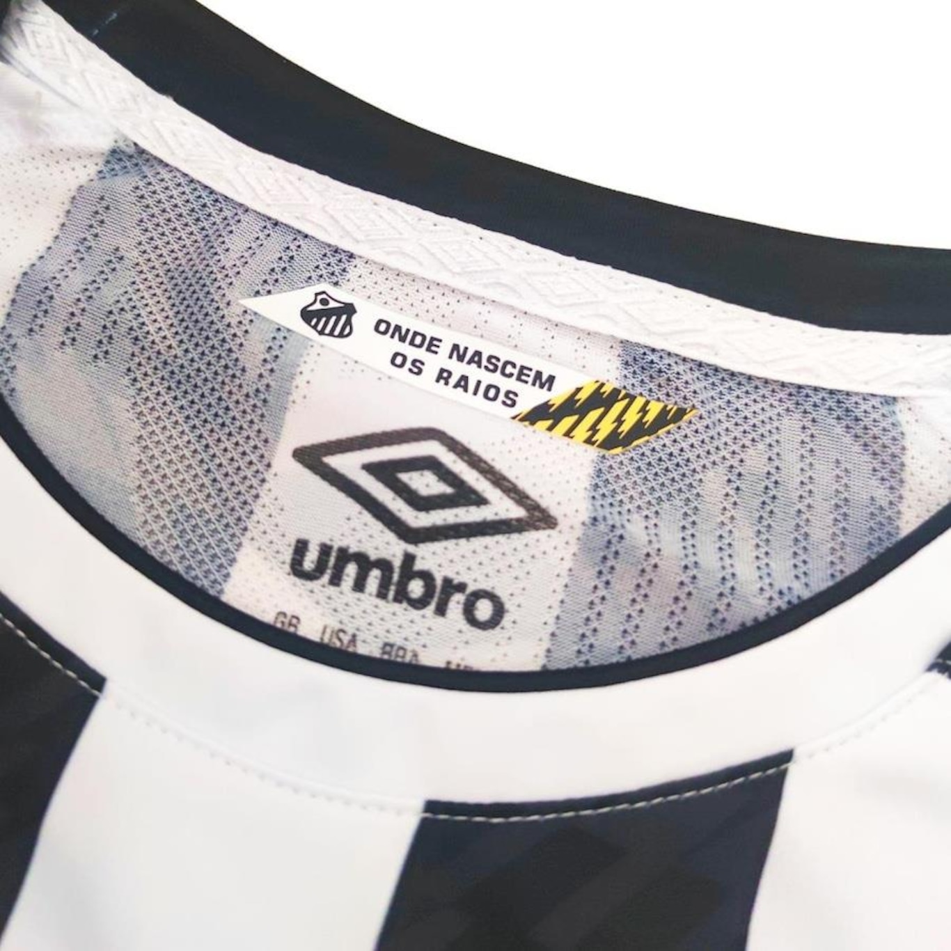 Camisa do Santos II 2021 Umbro Oficial - Masculina - Foto 4