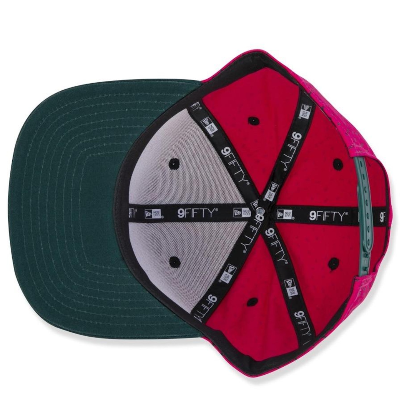 Boné Aba Reta New Era 9Fifty Original Fit Have Fun Fruit - Snapback - Adulto - Foto 5