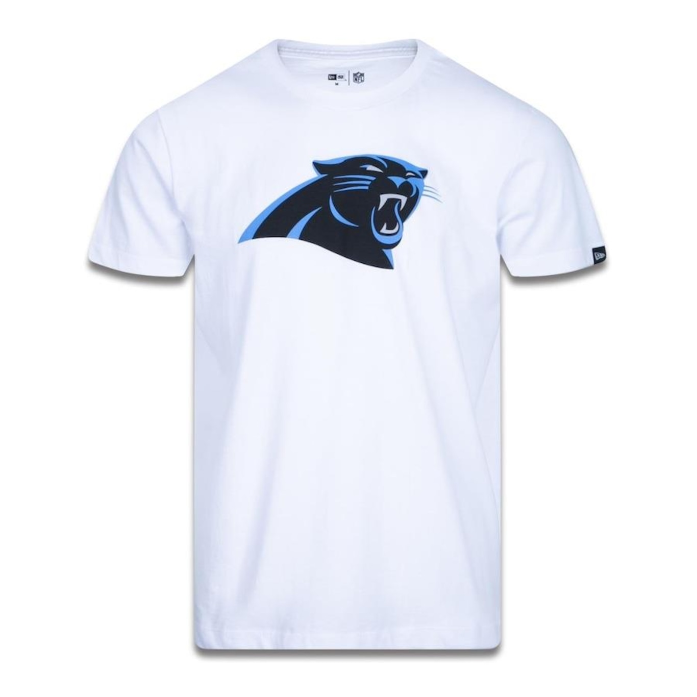 Camiseta New Era Plus Size Regular Manga Curta Carolina Panthers - Masculino - Foto 1