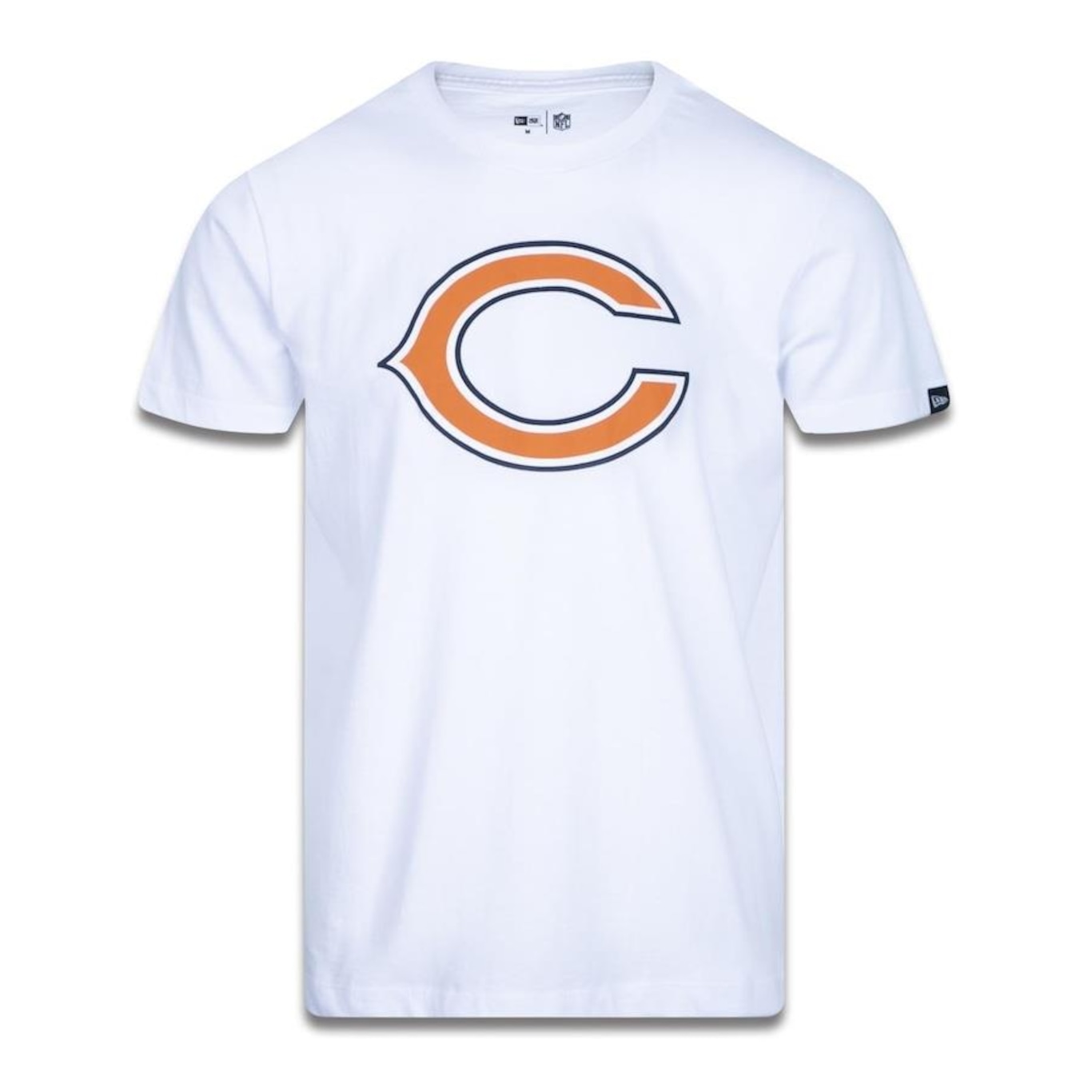 Camiseta New Era Plus Size Regular Manga Curta Chicago Bears - Masculino - Foto 1