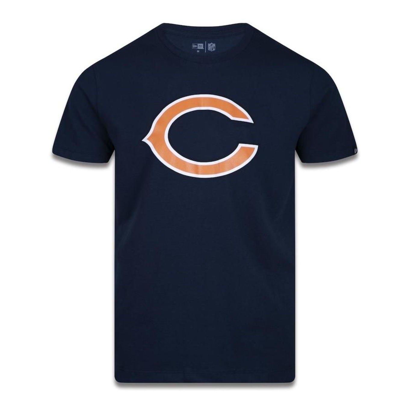 Camiseta New Era Plus Size Regular Manga Curta Chicago Bears - Masculino - Foto 1