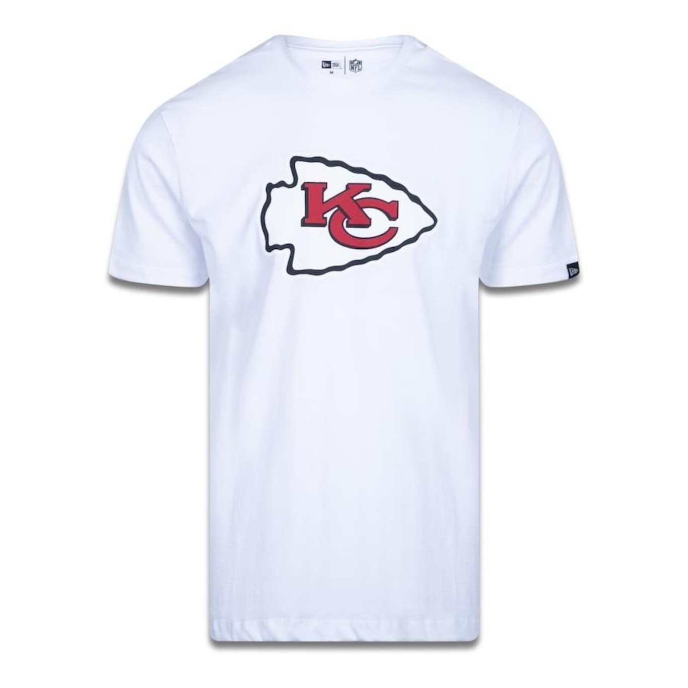 Camiseta New Era Plus Size Regular Manga Curta Kansas City Chiefs - Masculino - Foto 1