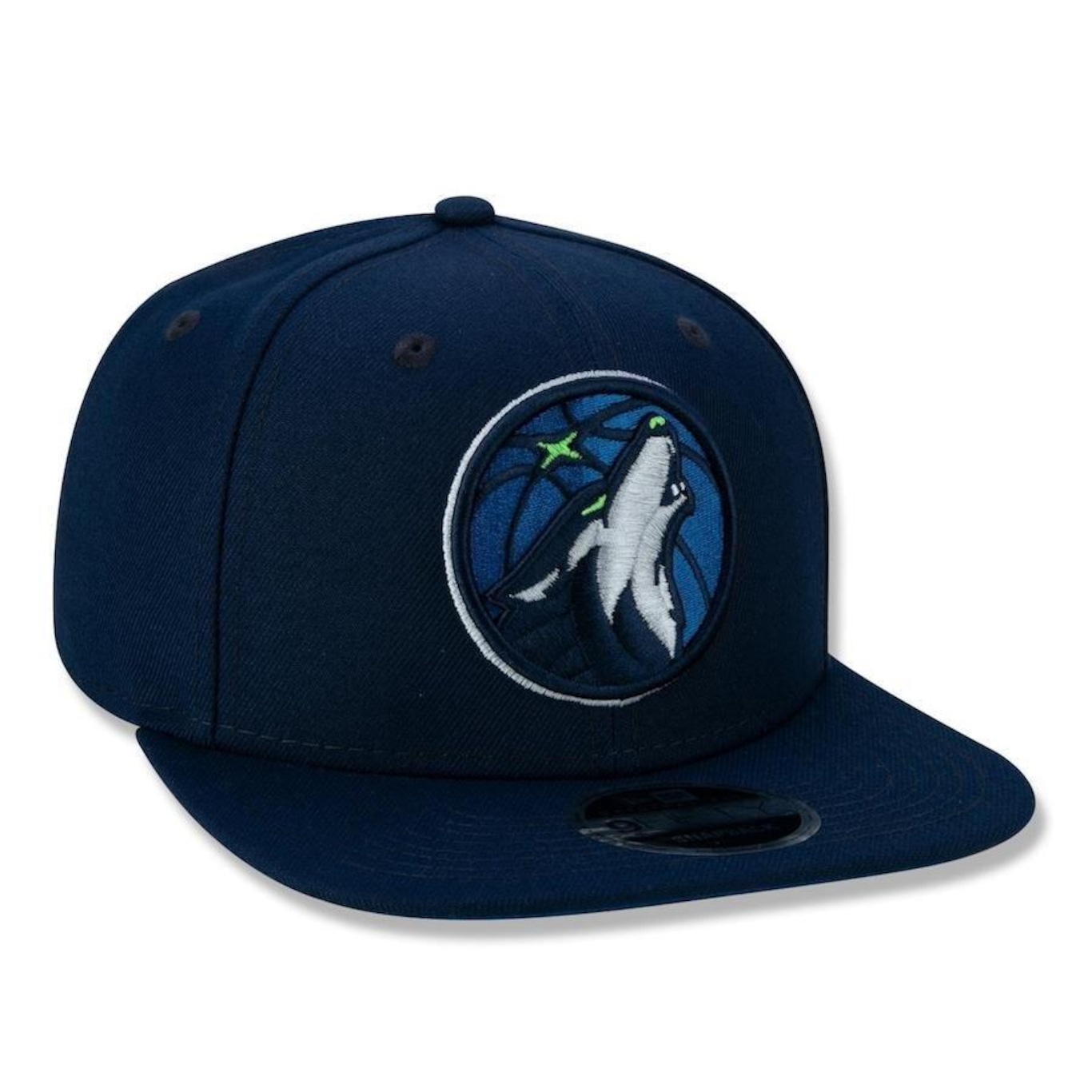 Boné Aba Reta New Era 9Fifty Original Fit Minnesota Timberwolves - Snapback - Adulto - Foto 2