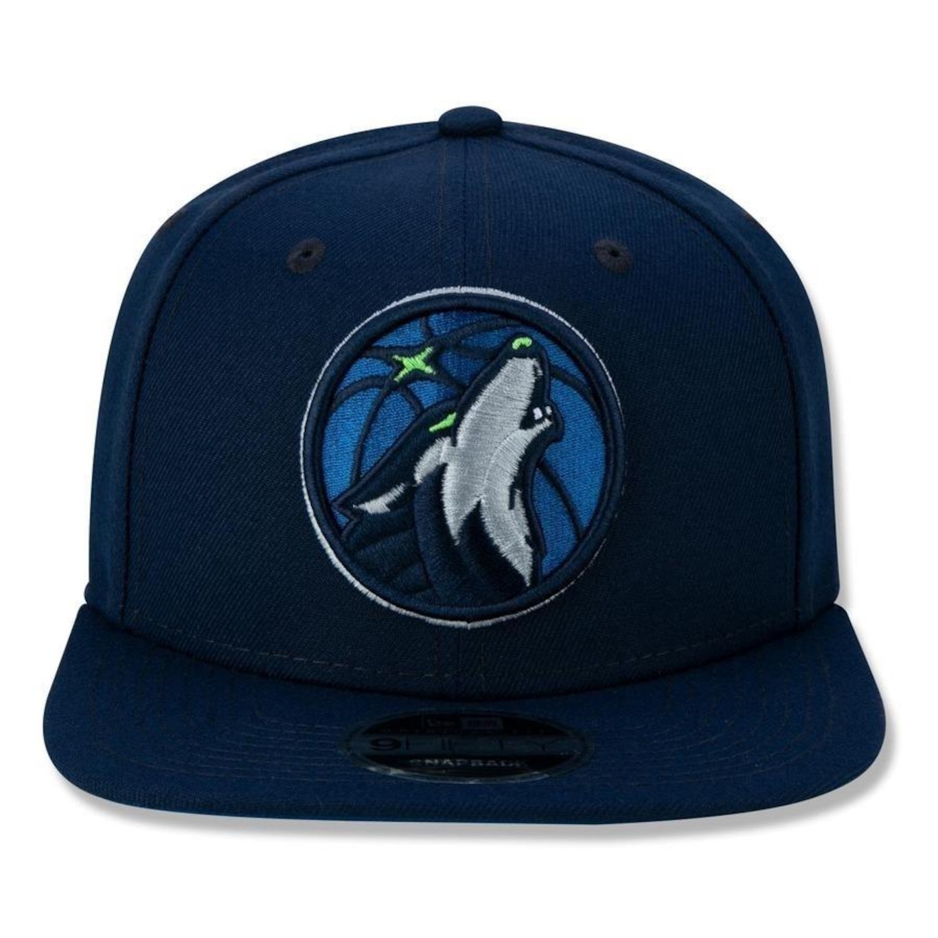 Boné Aba Reta New Era 9Fifty Original Fit Minnesota Timberwolves - Snapback - Adulto - Foto 3