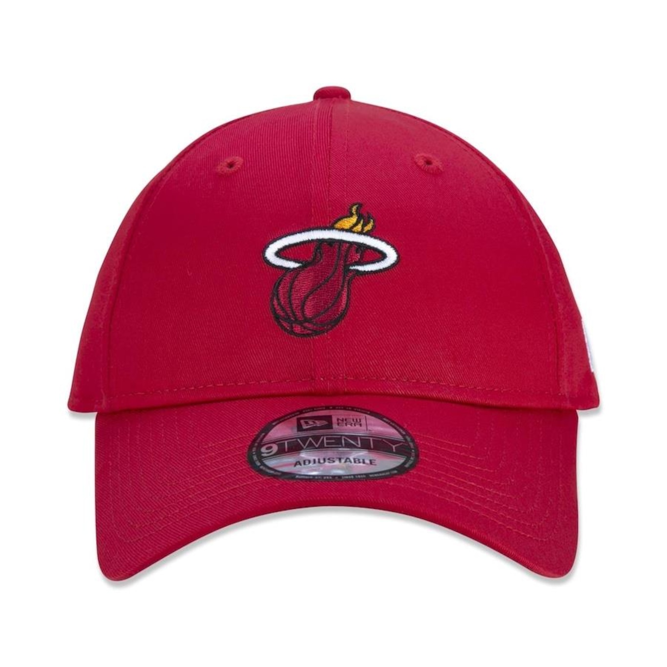 Boné Aba Curva New Era 9Twenty Miami Heat Sport - Strapback - Adulto - Foto 2