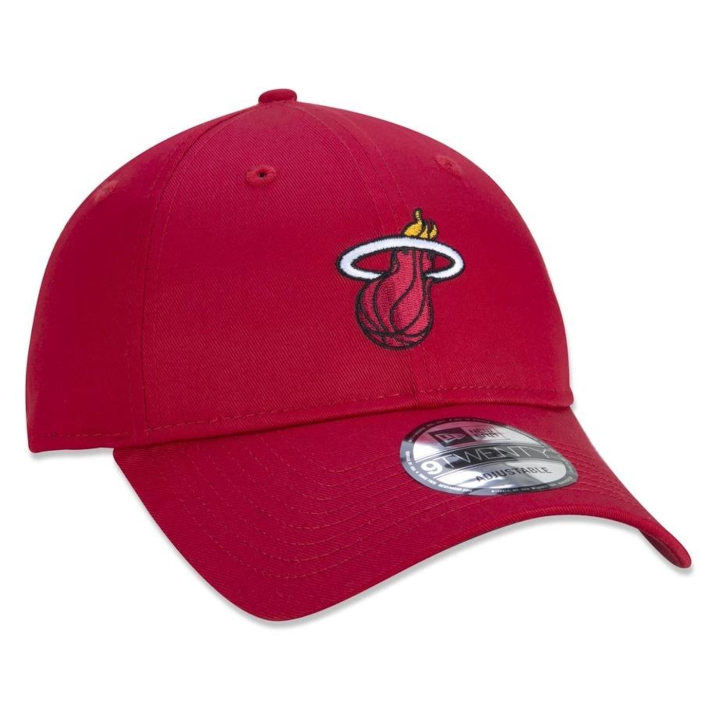 Boné Aba Curva New Era 9Twenty Miami Heat Sport - Strapback - Adulto - Foto 3