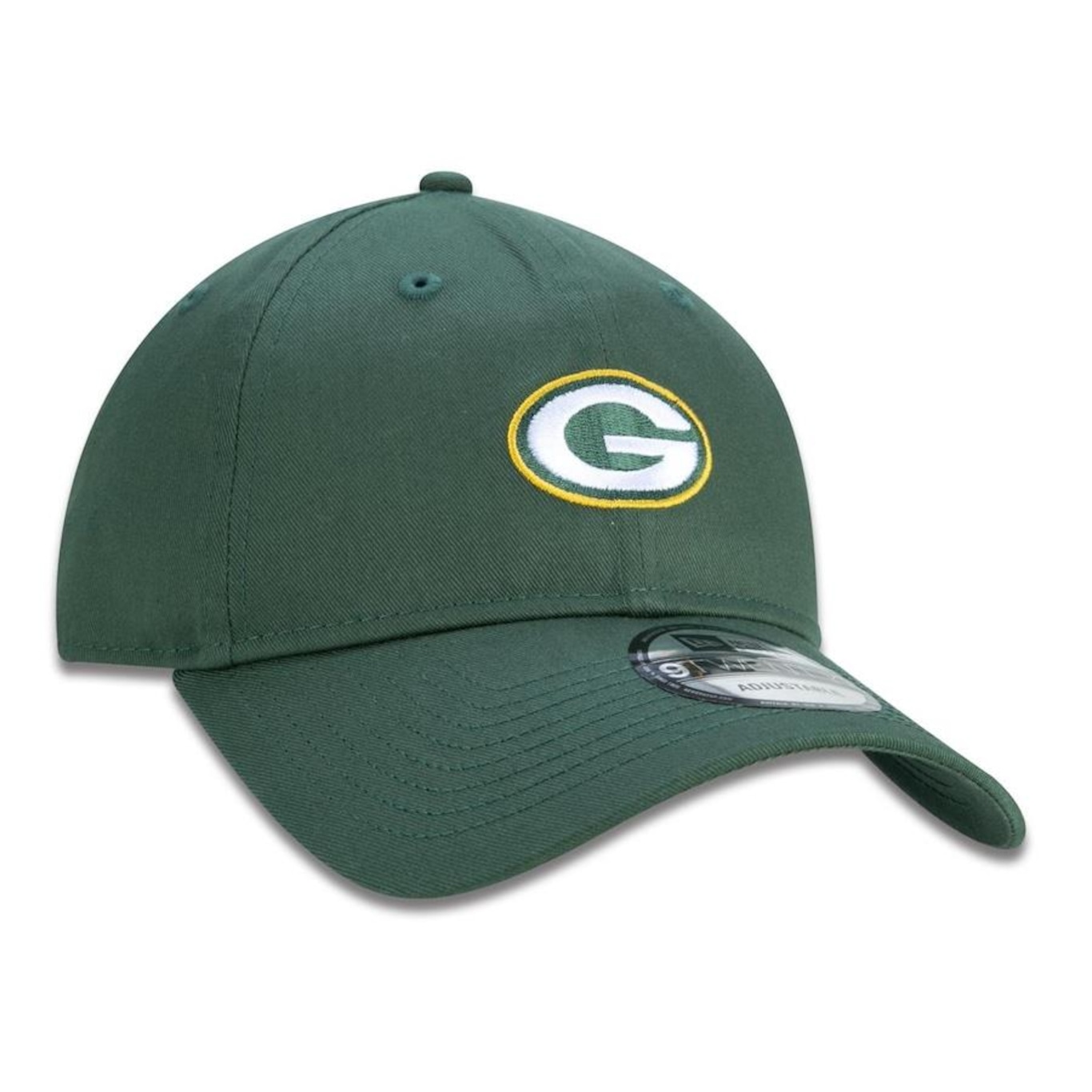 Boné Aba Curva New Era 9Twenty Green Bay Packers Sport - Strapback - Adulto - Foto 3