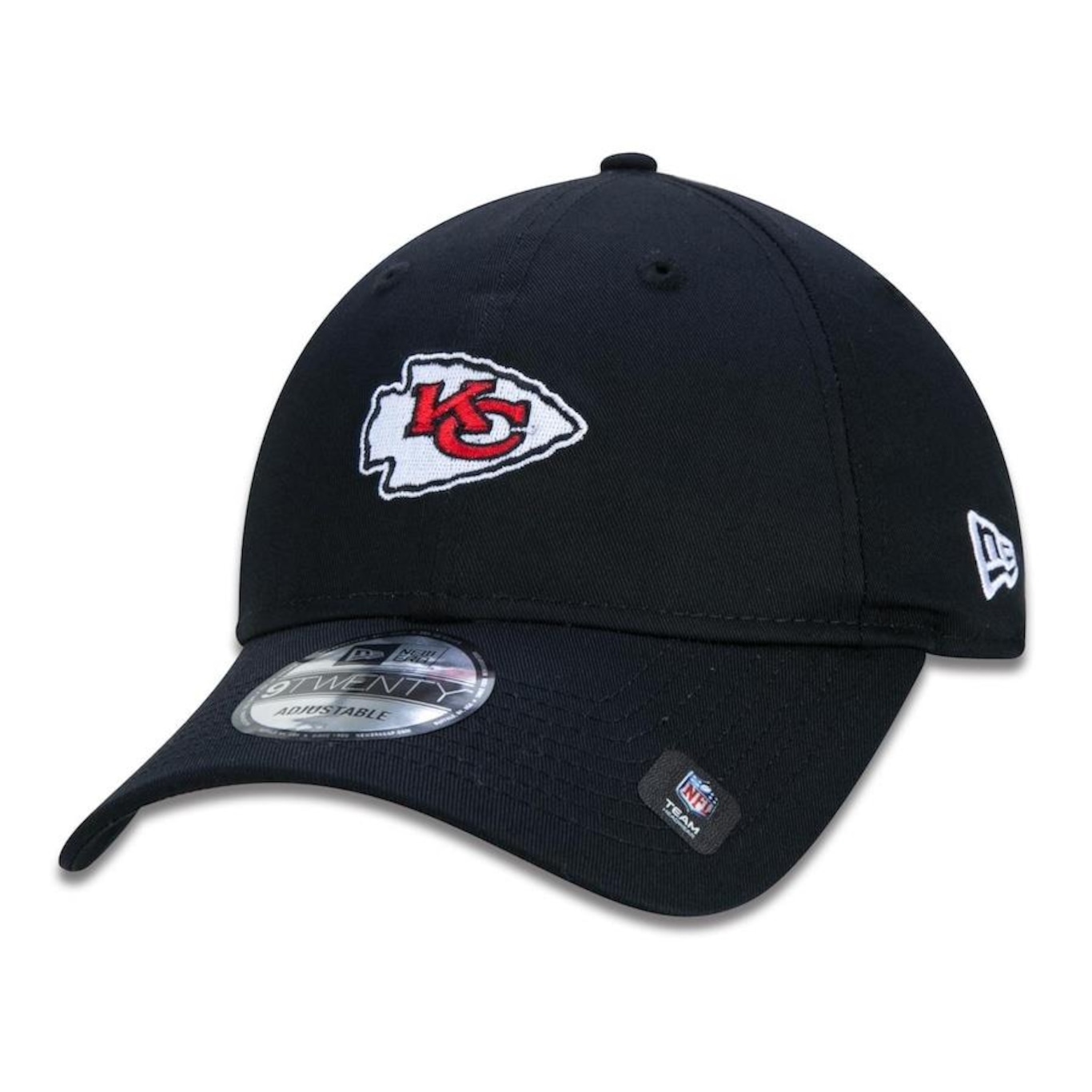 Boné Aba Curva New Era 9Twenty Kansas City Chiefs Sport - Strapback - Adulto - Foto 1