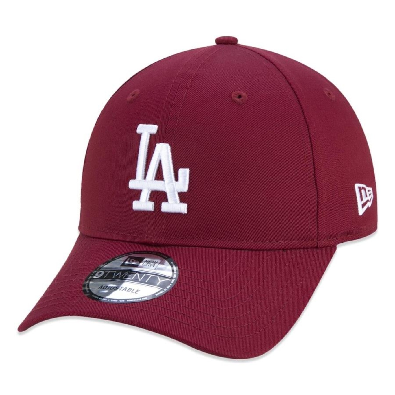 Boné Aba Curva New Era 9Twenty MLB Los Angeles Dodgers - Strapback - Adulto - Foto 1