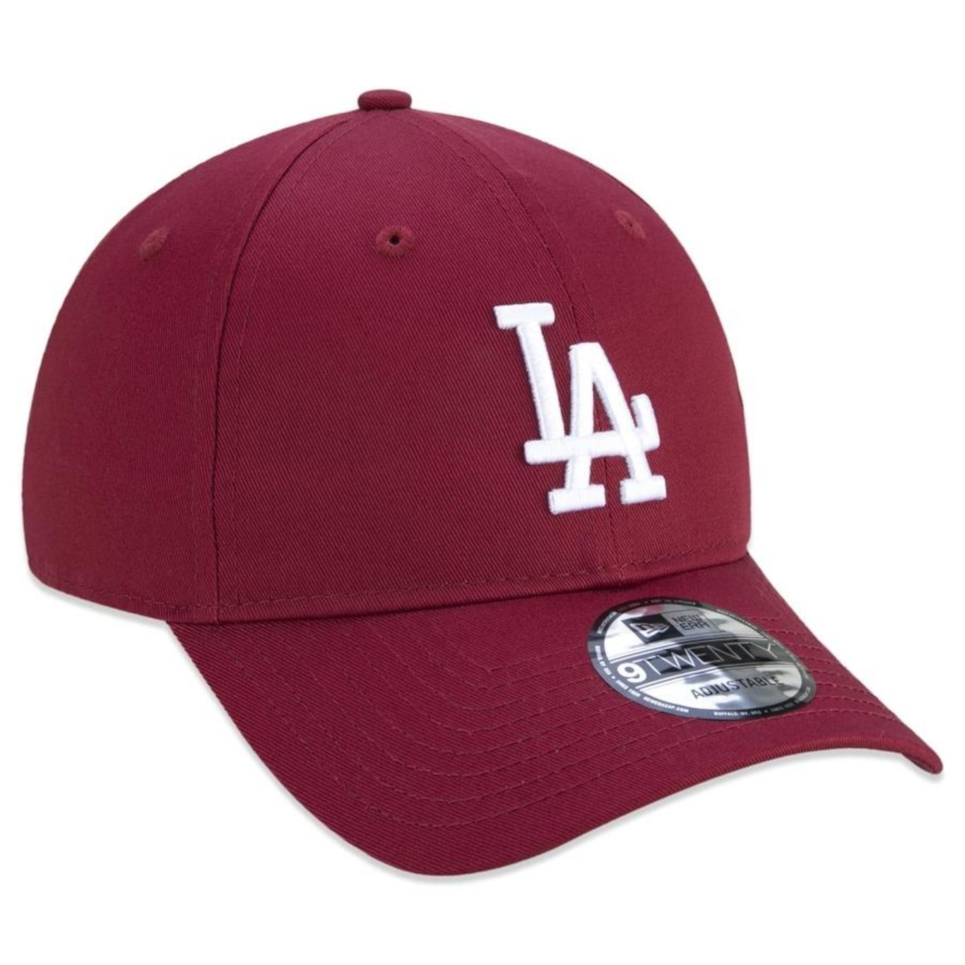 Boné Aba Curva New Era 9Twenty MLB Los Angeles Dodgers - Strapback - Adulto - Foto 3