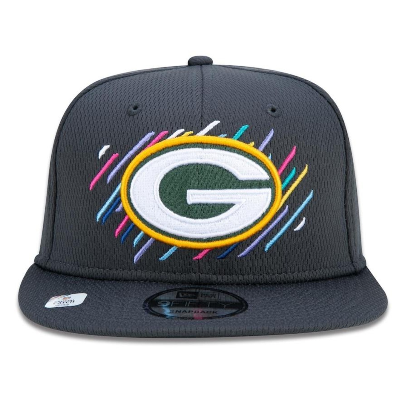 Boné Aba Reta New Era 9Fifty Green Bay Packers Crucial Catch - Snapback - Adulto - Foto 2