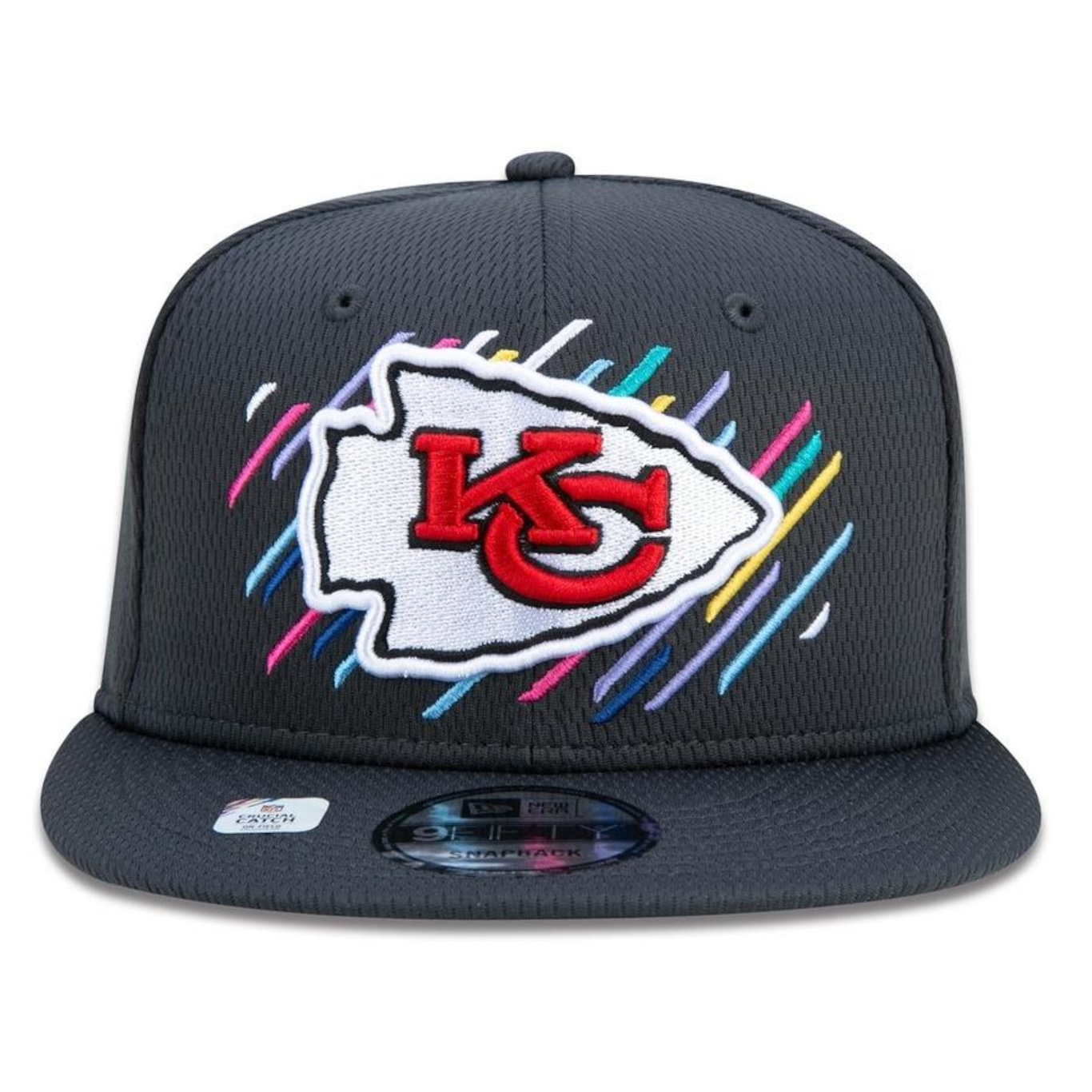 Boné Aba Reta New Era 9Fifty Kansas City Chiefs Crucial Catch - Snapback - Adulto - Foto 2