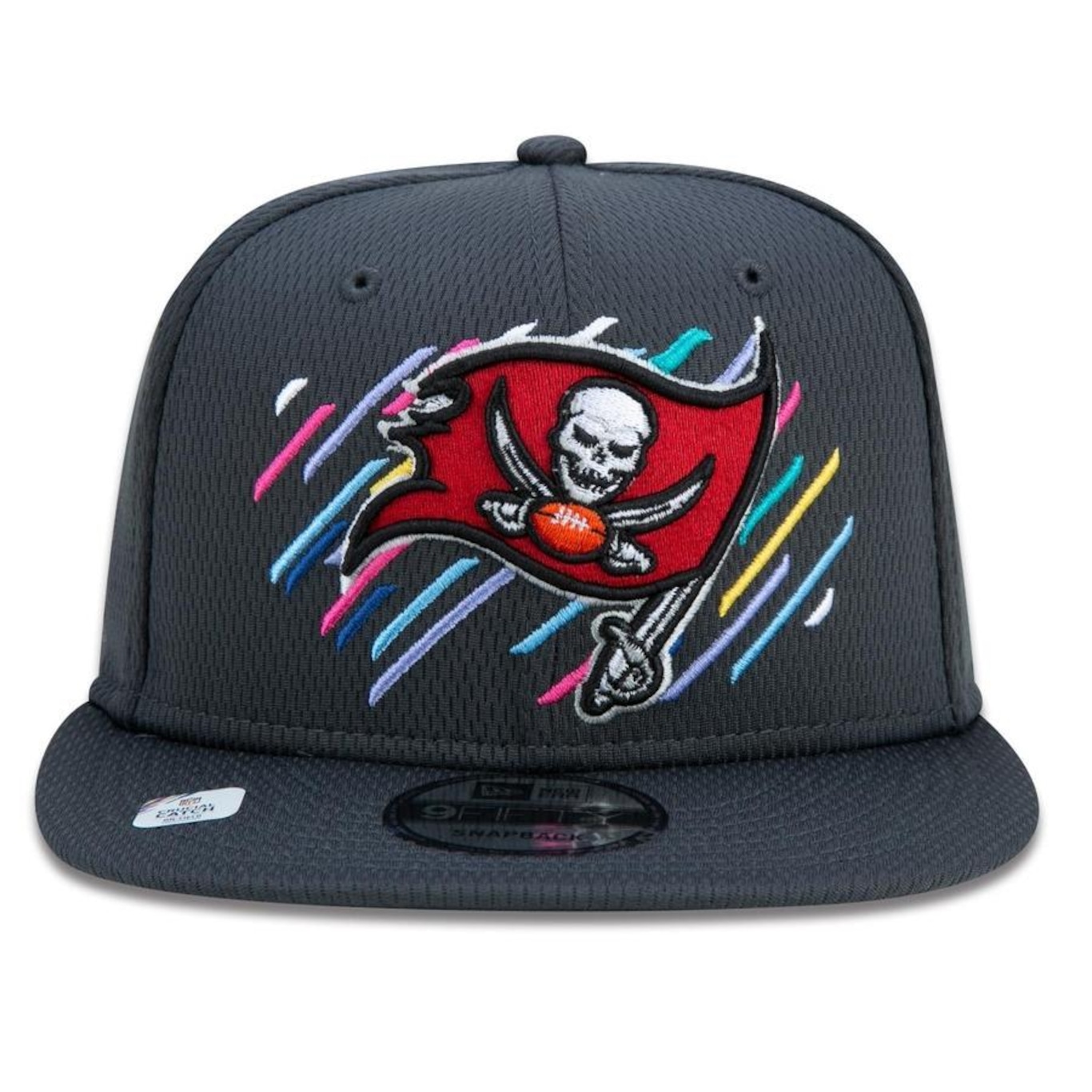 Boné Aba Reta New Era 9Fifty Tampa Bay Buccaneers Crucial Catch - Snapback - Adulto - Foto 2