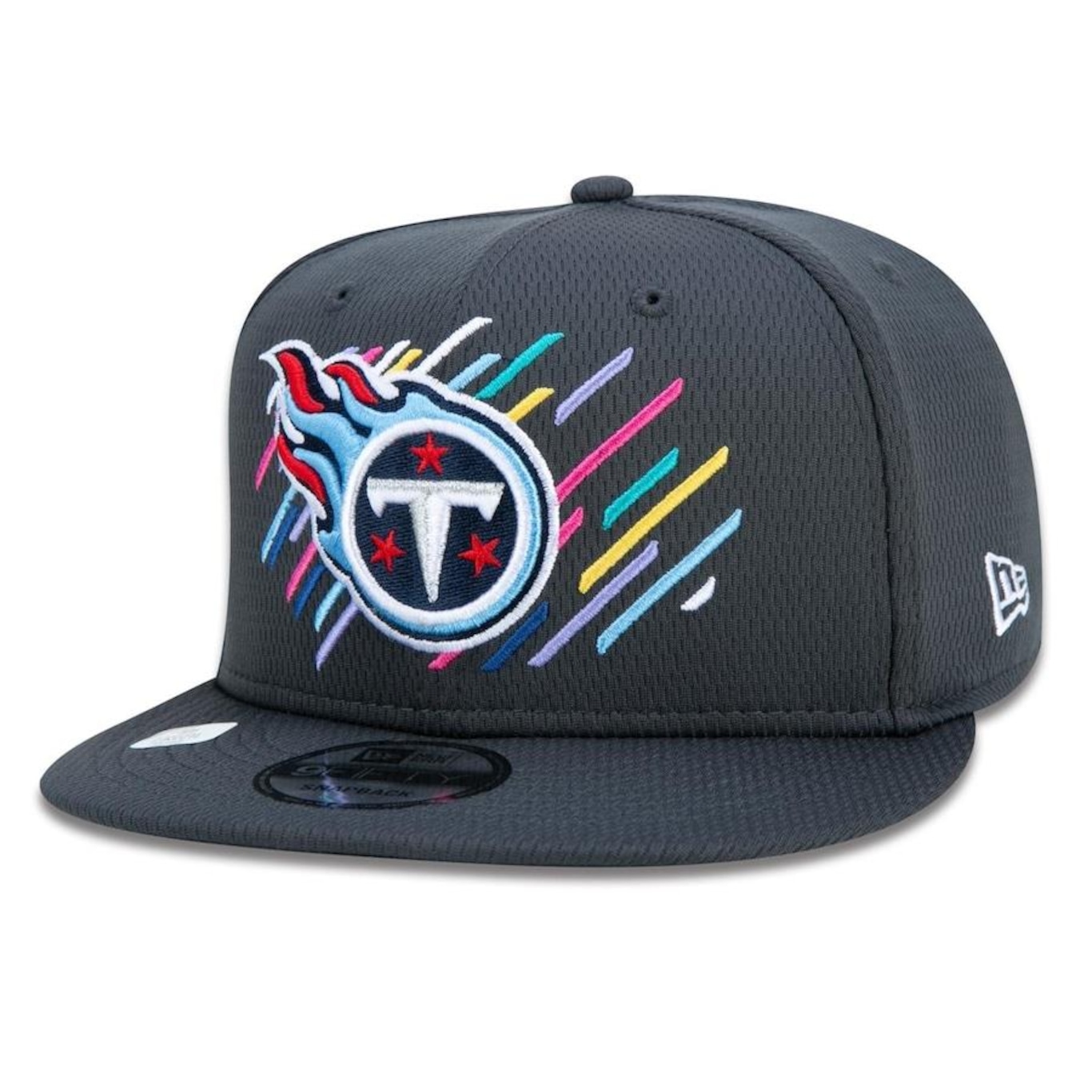 Boné Aba Reta New Era 9Fifty Tennessee Titans Crucial Catch - Snapback - Adulto - Foto 1