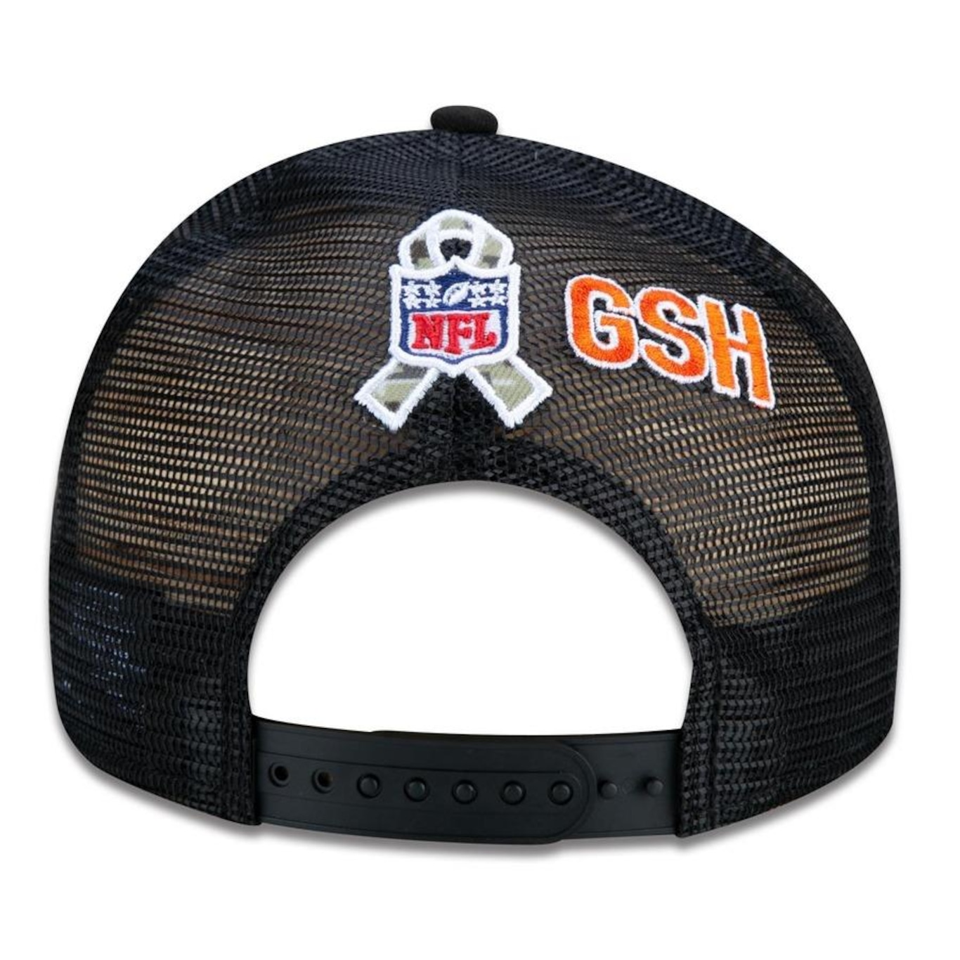 Boné Aba Reta New Era 9Fifty Trucker Chicago Bears Salute to Service NFL - Snapback - Adulto - Foto 4