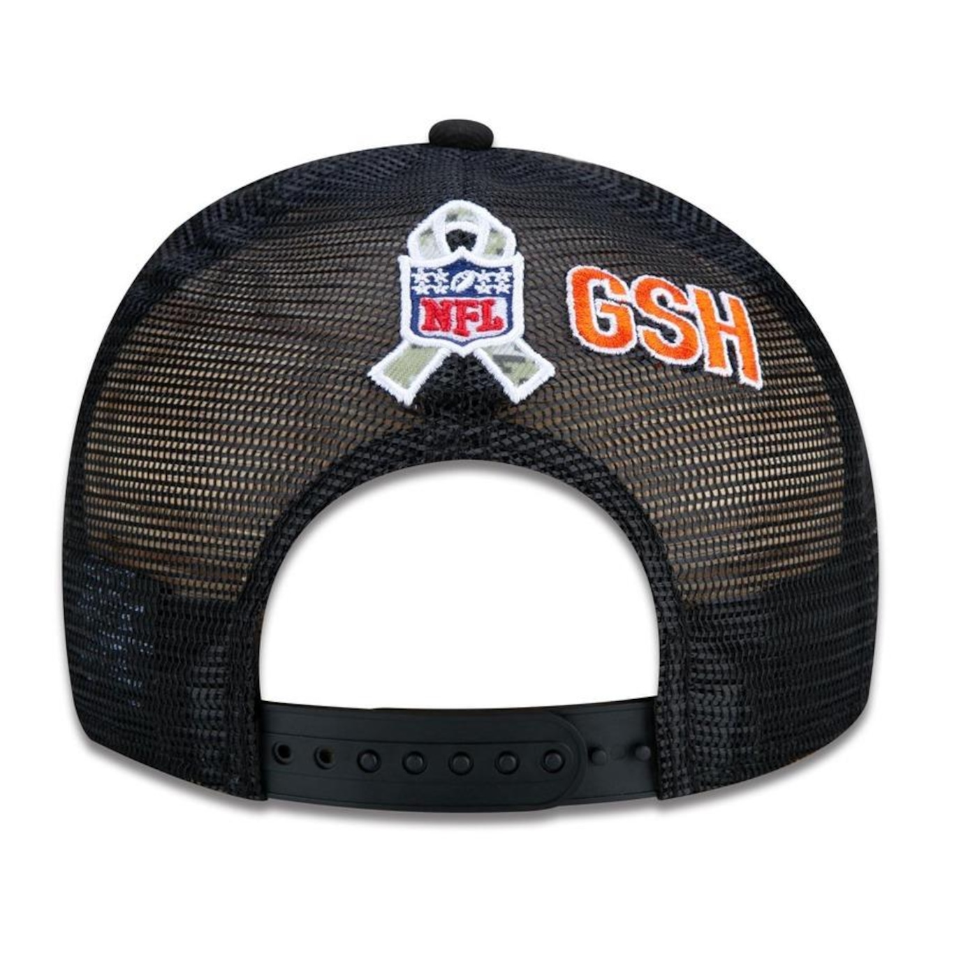 Boné Aba Reta New Era 9Fifty Trucker Chicago Bears Salute to Service NFL - Snapback - Adulto - Foto 4