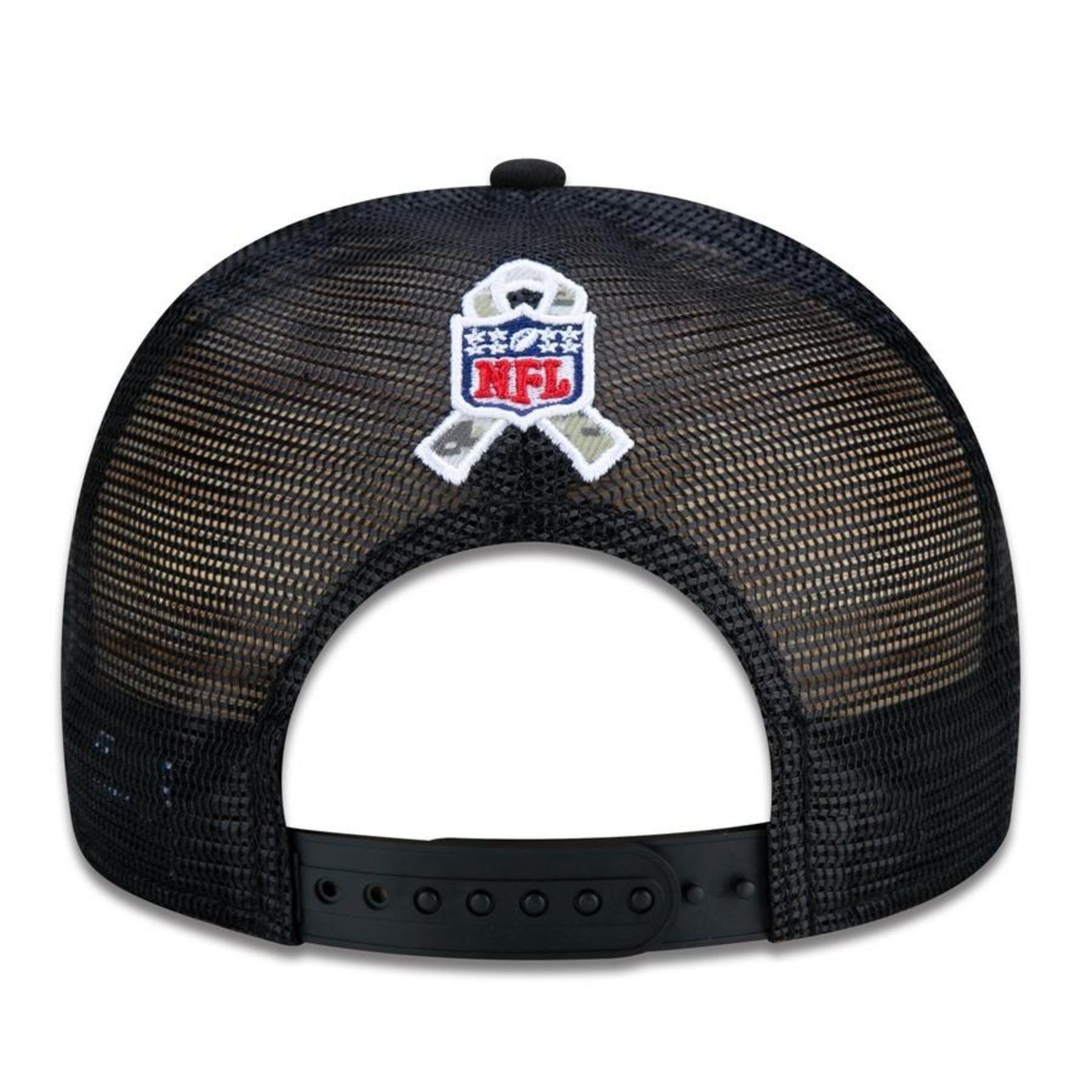 Boné Aba Reta New Era 9Fifty Trucker Detroit Lions Salute to Service NFL - Snapback - Adulto - Foto 4