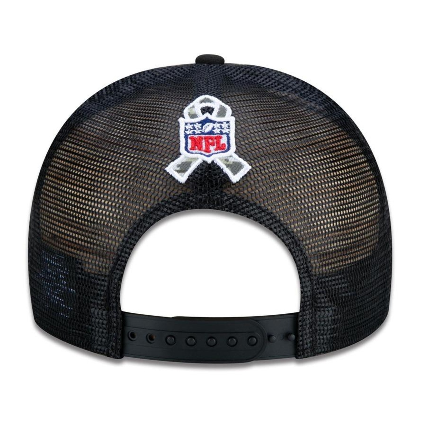 Boné Aba Reta New Era 9Fifty Trucker Houston Texans Salute to Service NFL - Snapback - Adulto - Foto 4