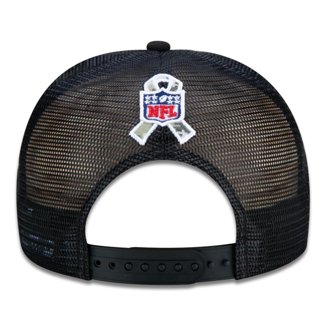 Boné Aba Reta New Era 9Fifty Trucker Kansas City Chiefs Salute to Service NFL - Snapback - Adulto - Foto 4