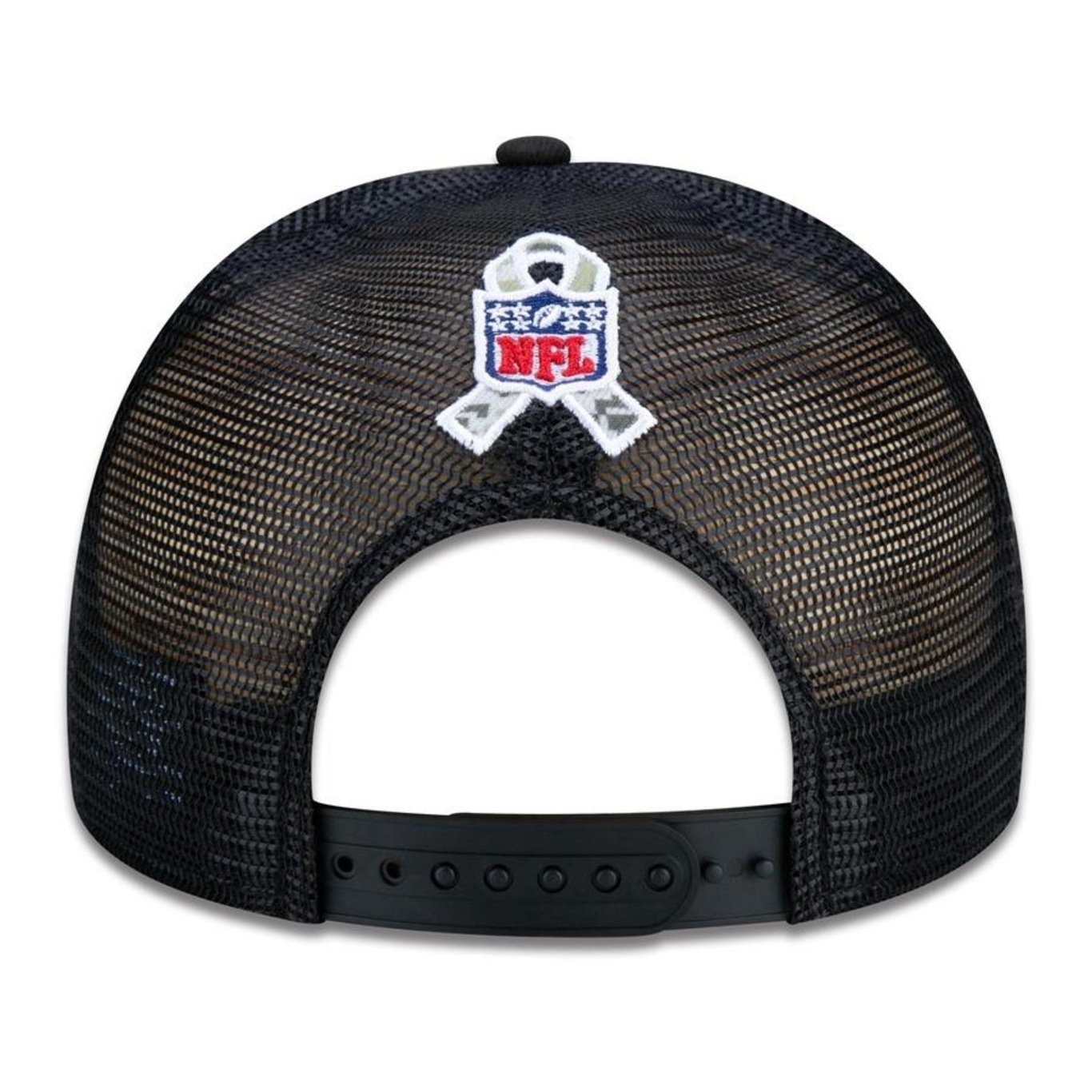 Boné Aba Reta New Era 9Fifty Trucker Los Angeles Rams Salute to Service NFL - Snapback - Adulto - Foto 4