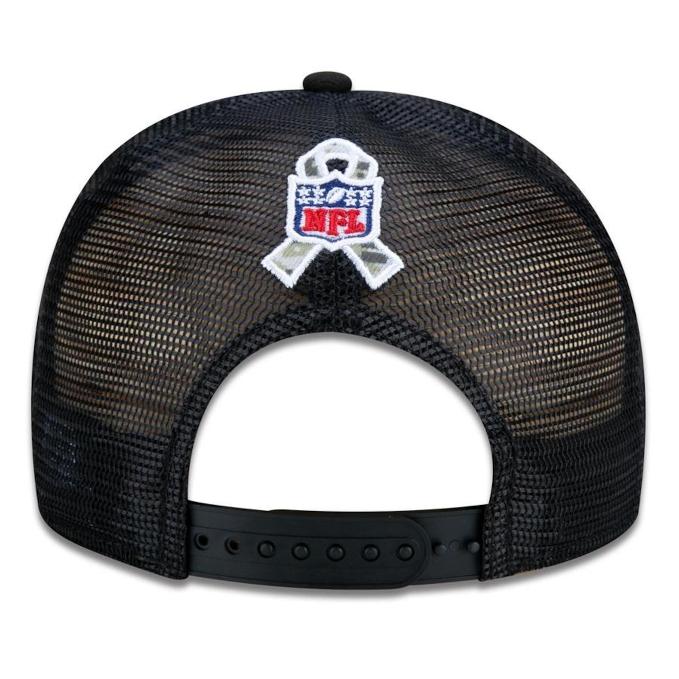 Boné Aba Reta New Era 9Fifty Trucker New England Patriots Salute to Service NFL - Snapback - Adulto - Foto 4