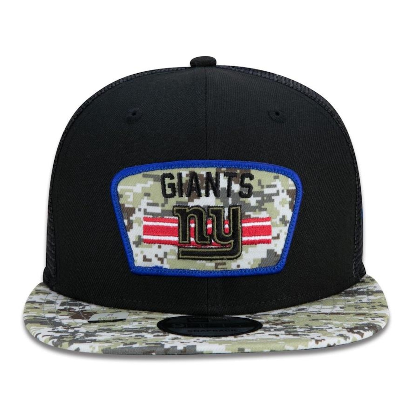 Boné Aba Reta New Era 9Fifty Trucker New York Giants Salute to Service NFL - Snapback - Adulto - Foto 2