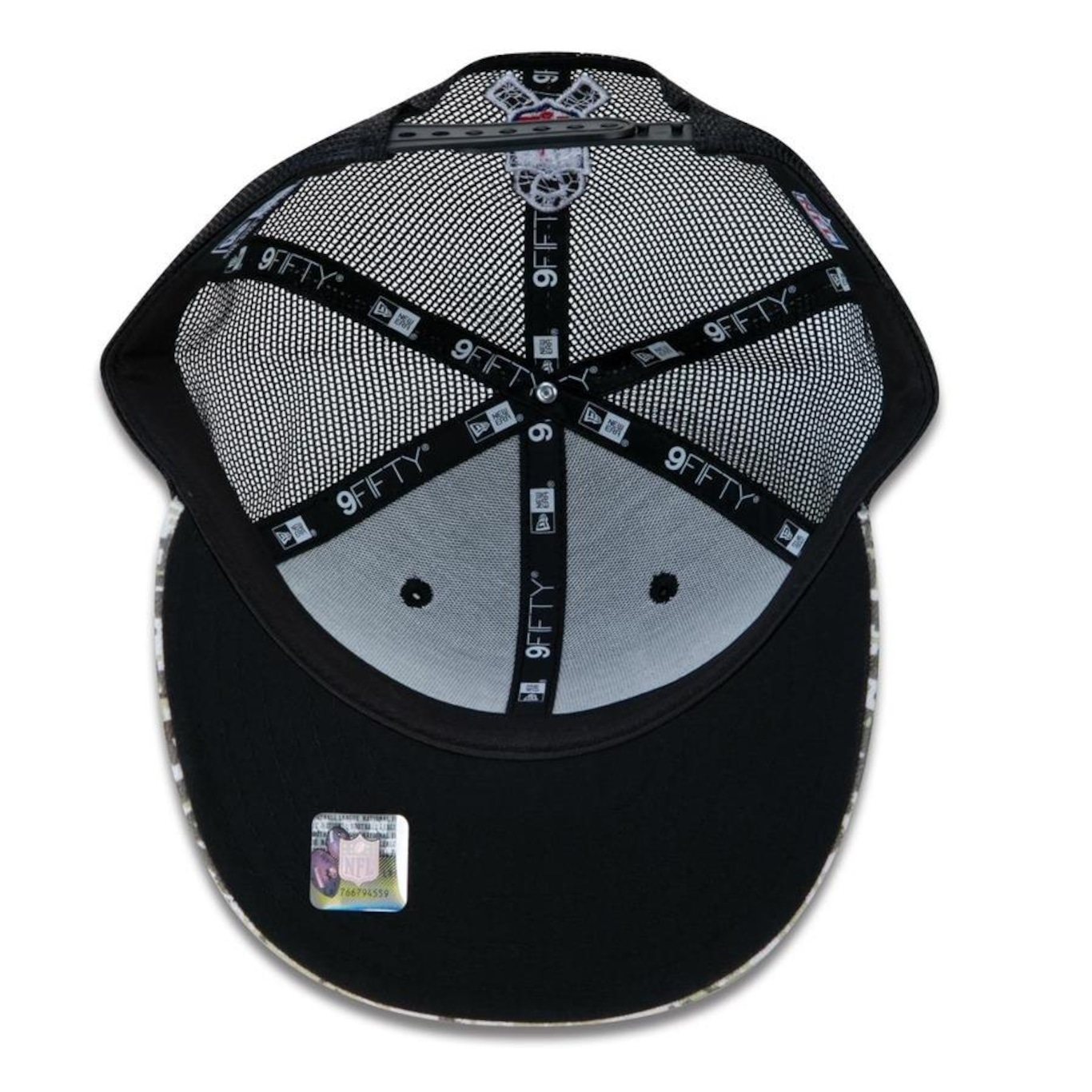 Boné Aba Reta New Era 9Fifty Trucker Tennessee Titans Salute to Service NFL - Snapback - Adulto - Foto 6