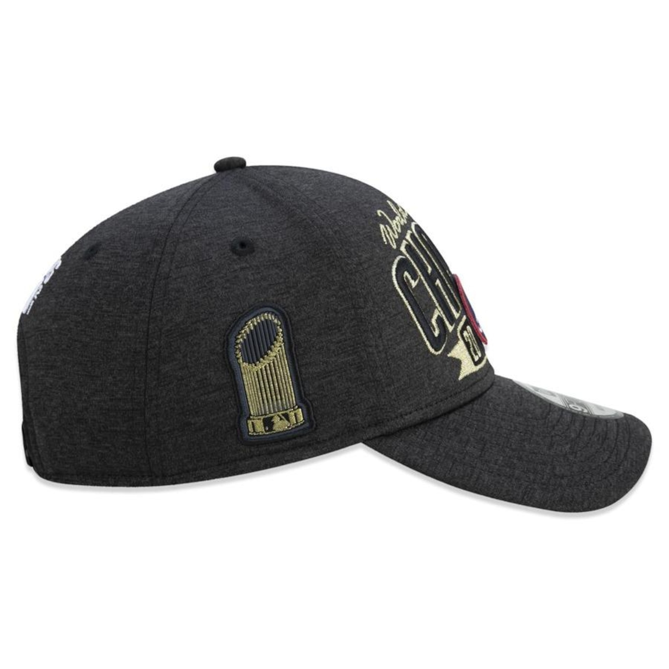 Boné Aba Curva New Era 9Forty Atlanta Braves Campeão Wolrd Series Champions 2021 Locker Room - Snapback - Adulto - Foto 6