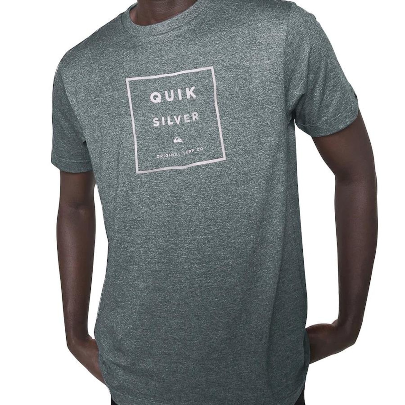 Camiseta Quiksilver Squared Up - Masculina - Foto 3