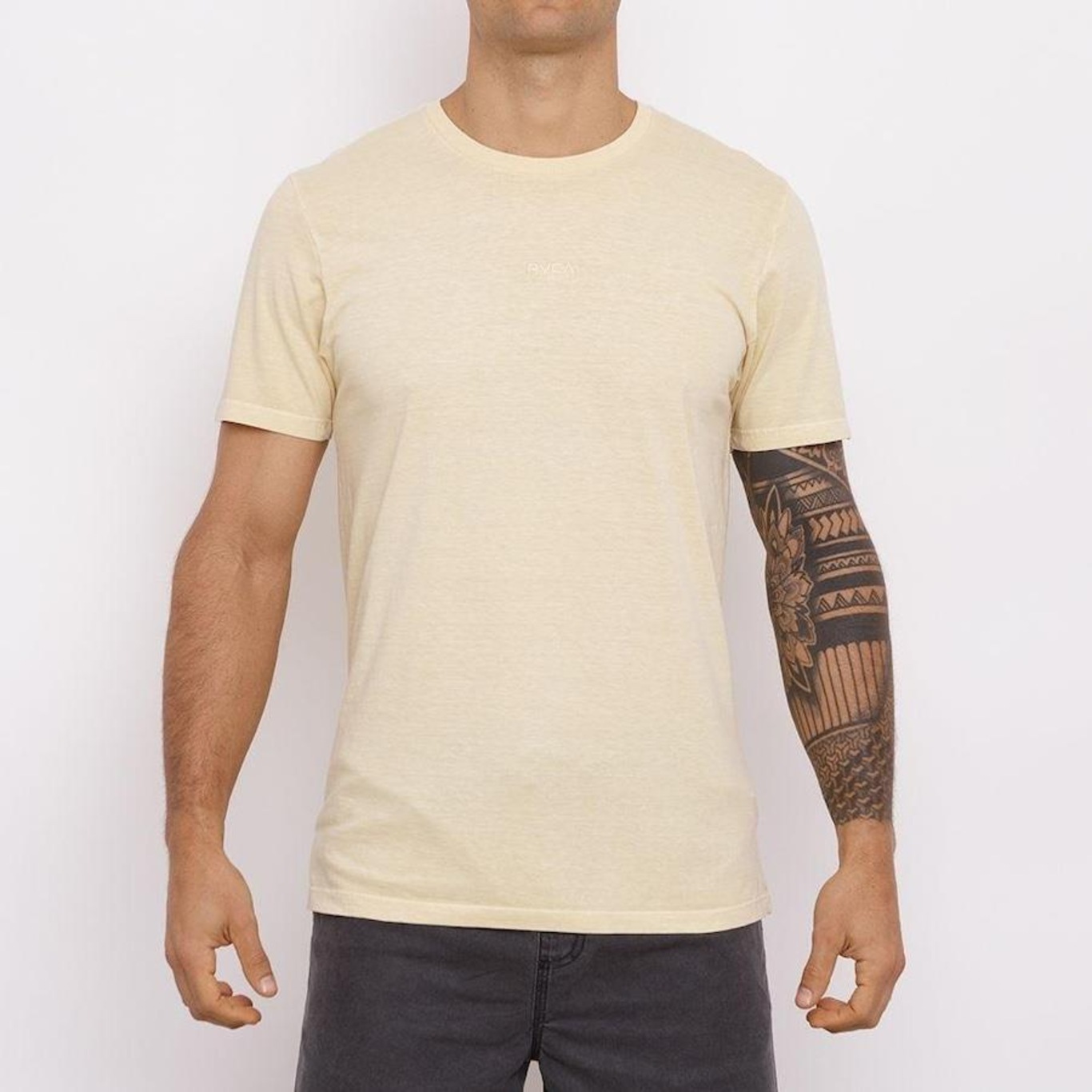 Camiseta RVCA Small RVCA Pigment Dye - Masculina - Foto 1