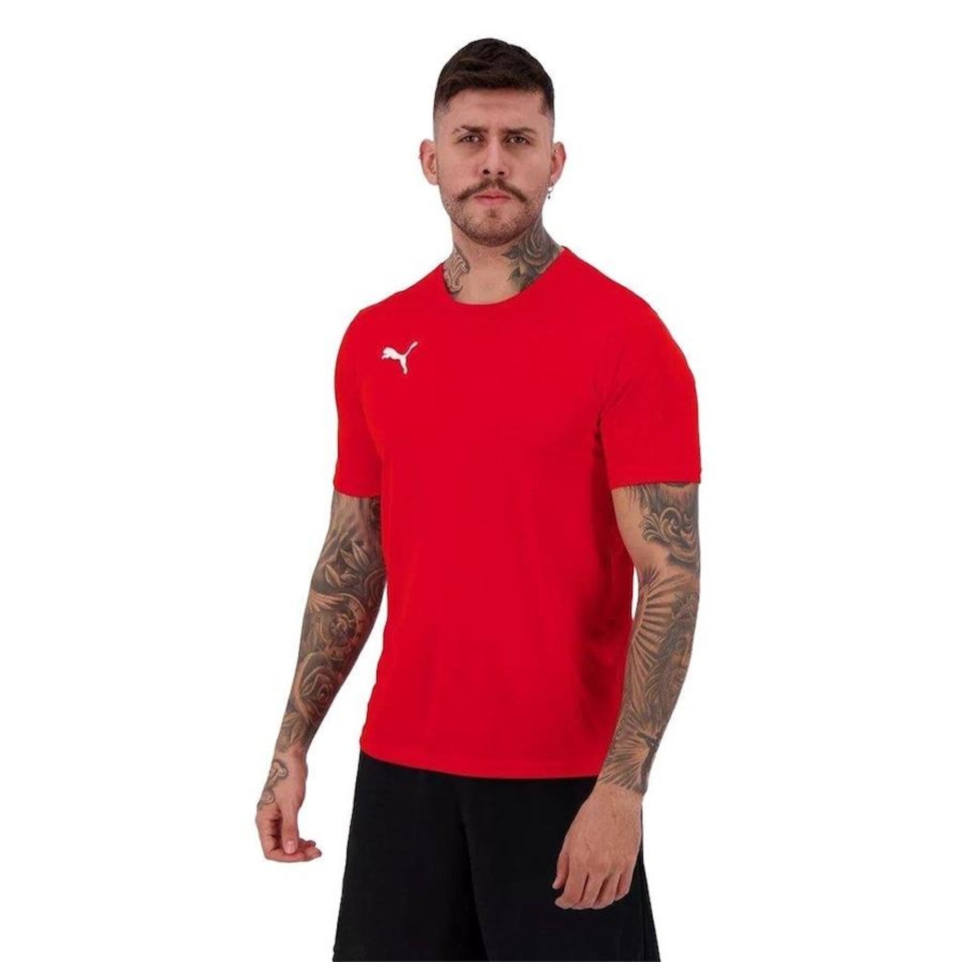 Camiseta Puma Liga Jersey Active - Masculina - Foto 3