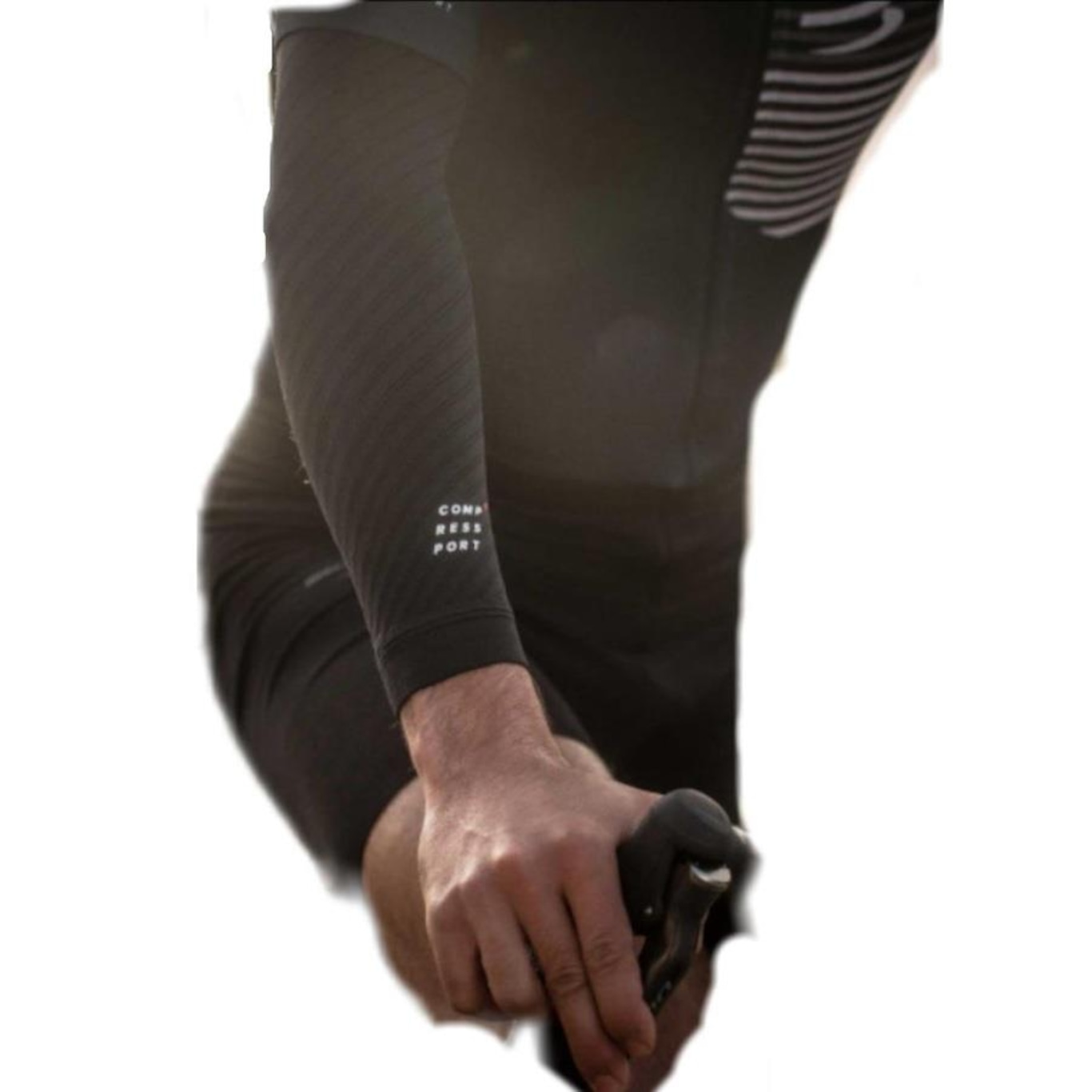 Compressport Under Control Compression Arm Sleeves - black