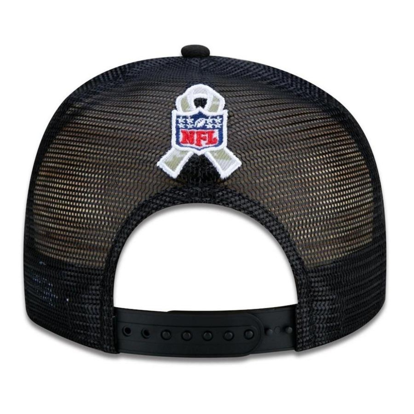 Boné Aba Reta New Era Seattle Seahawks 950 NFL 21 Salute Service - Snapback - Adulto - Foto 2