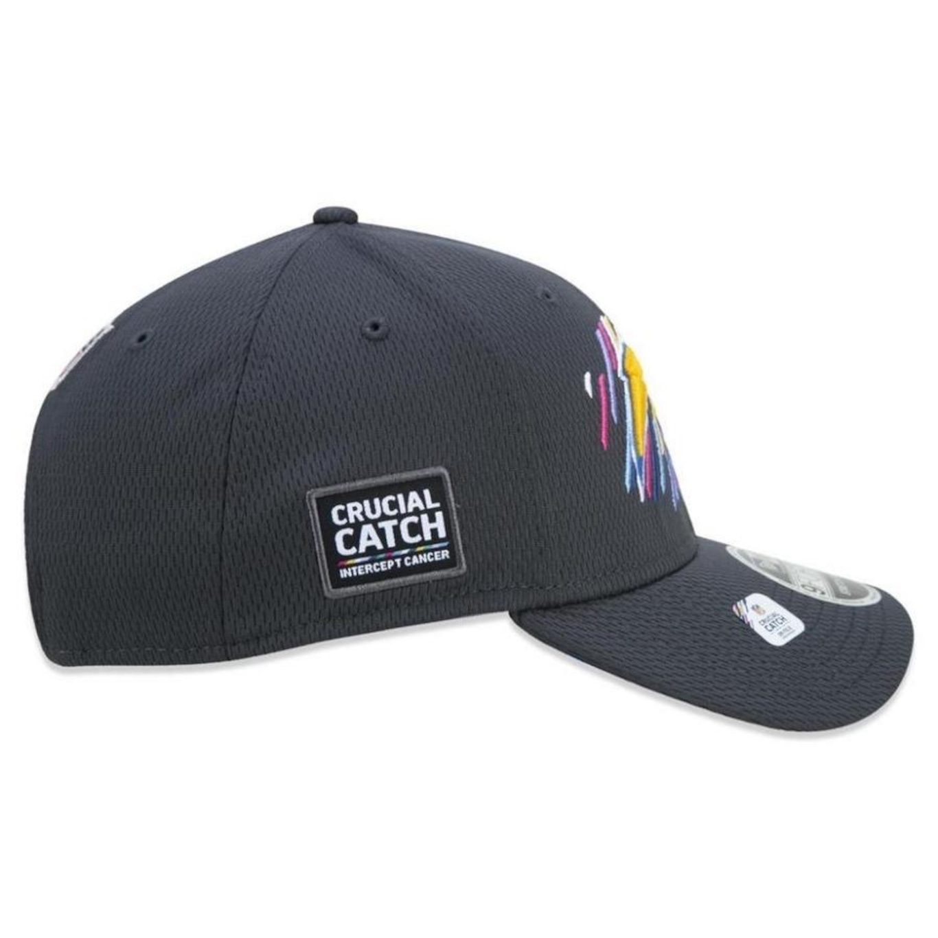 Boné Aba Curva New Era Los Angeles Chargers 940 Crucial Outubro Rosa - Snapback - Adulto - Foto 6