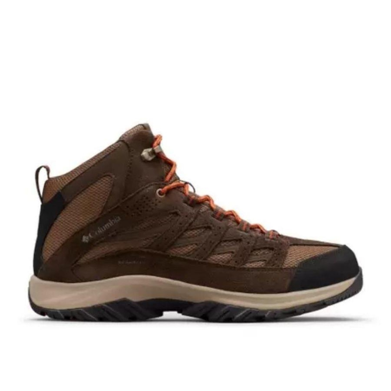Columbia Crestwood Mid Waterproof - Scarpe Da Escursionismo Uomo, Impermeabili, In Pelle E Rete