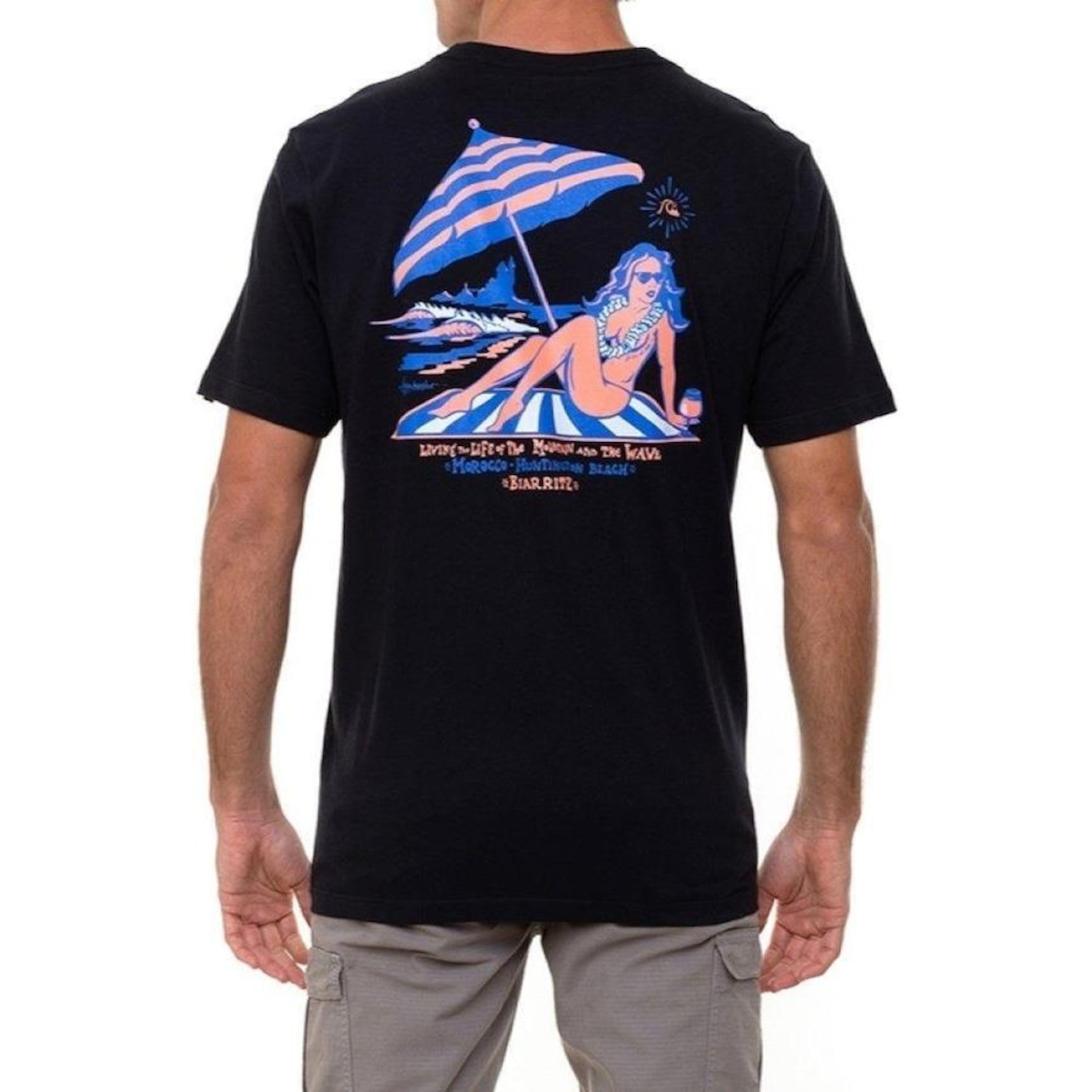 Camiseta Quiksilver The Frenchy - Masculina - Foto 2