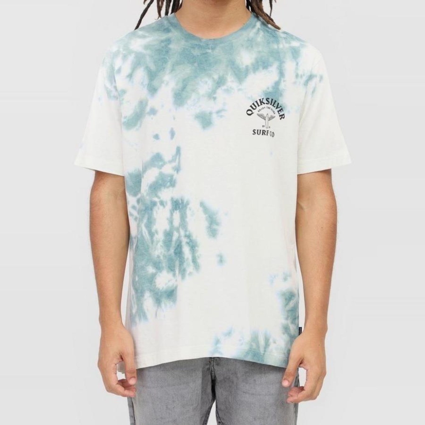 Camiseta Quiksilver Enjoy The Glide - Masculina - Foto 1